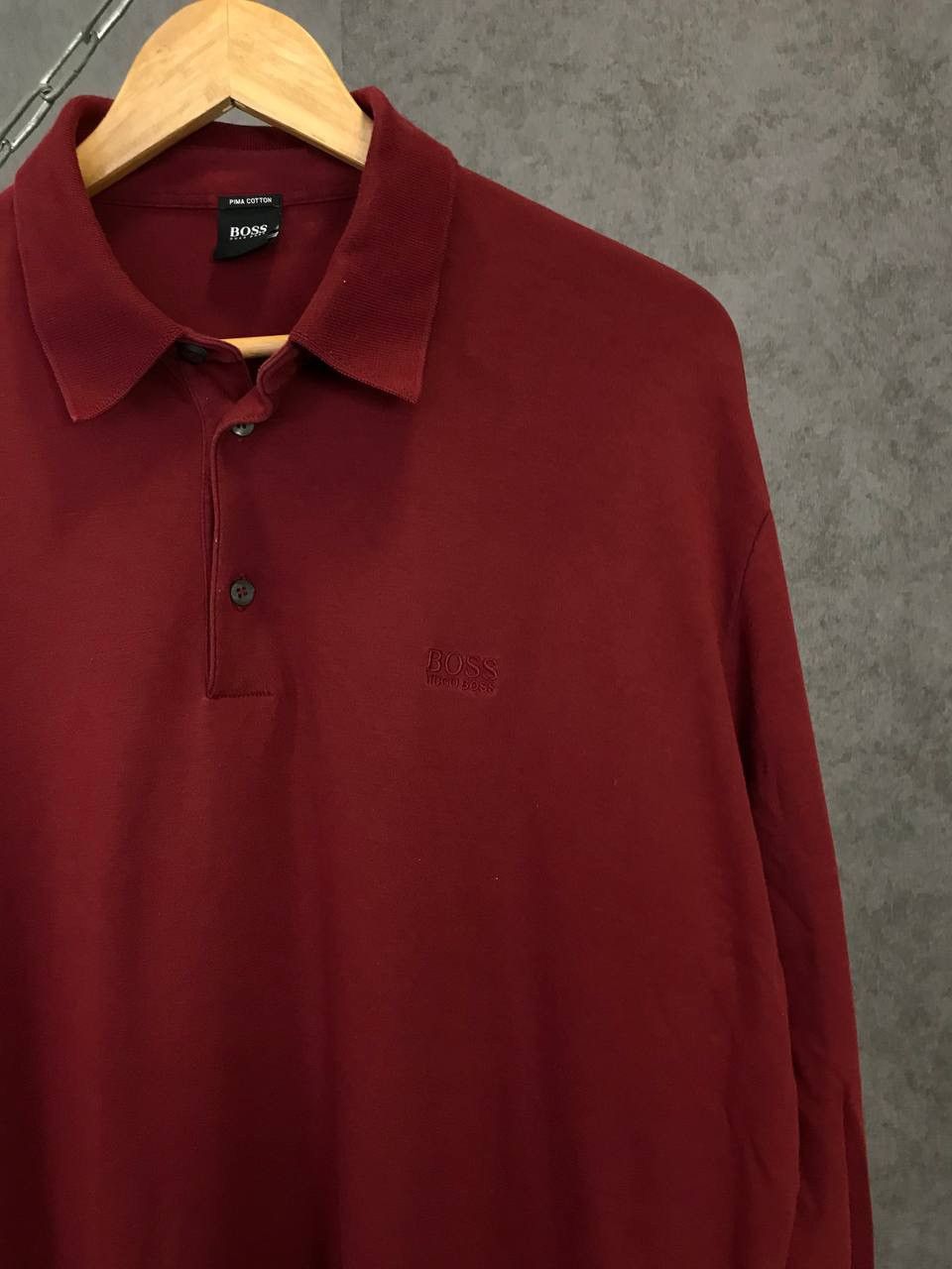 Hugo Boss Hugo Boss designer polo sweatshirt Size US XXL / EU 58 / 5 - 2 Thumbnail