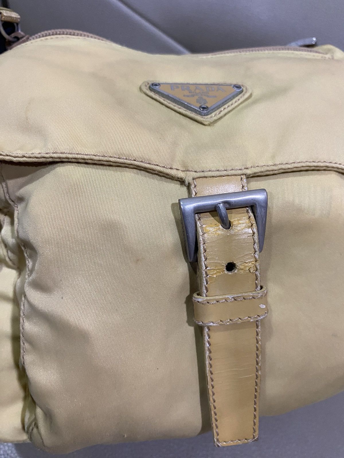 Prada Authentic Prada Tessuto Nyalon Sling Shoulder Bag Size ONE SIZE - 9 Thumbnail