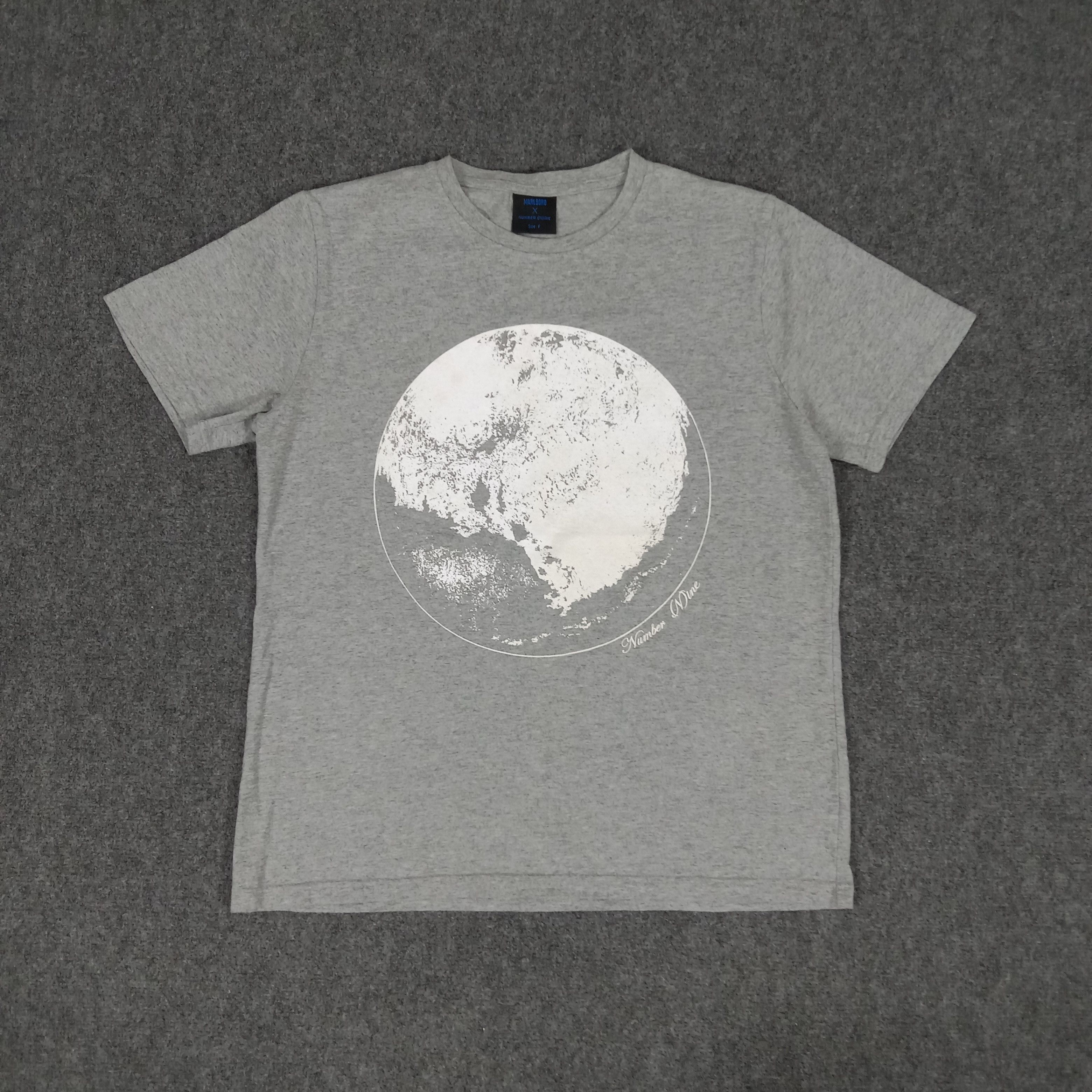 Marlboro × Number (N)ine × Vintage Number (N)ine X Marlboro Moon Japanese Brand Tshirt Size US M / EU 48-50 / 2 - 1 Thumbnail