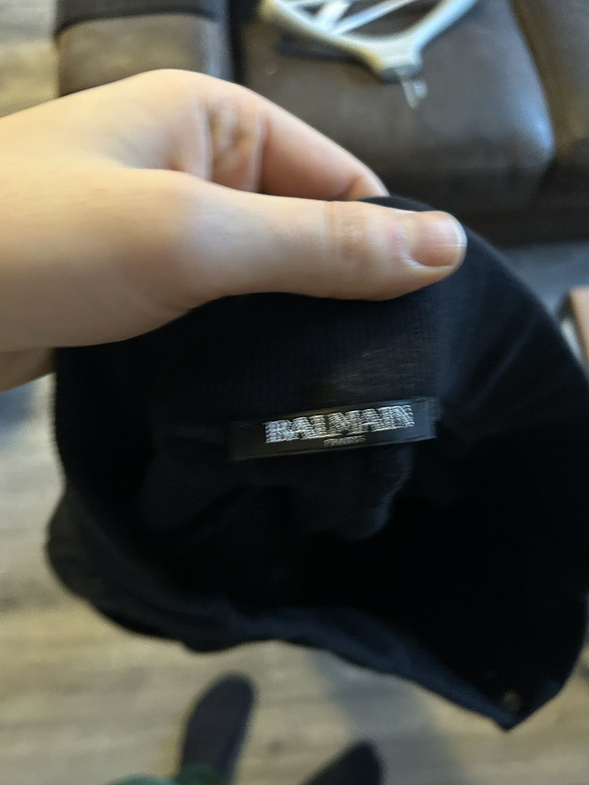 Balmain Navy Biker Sweat Pants Size US 32 / EU 48 - 16 Thumbnail