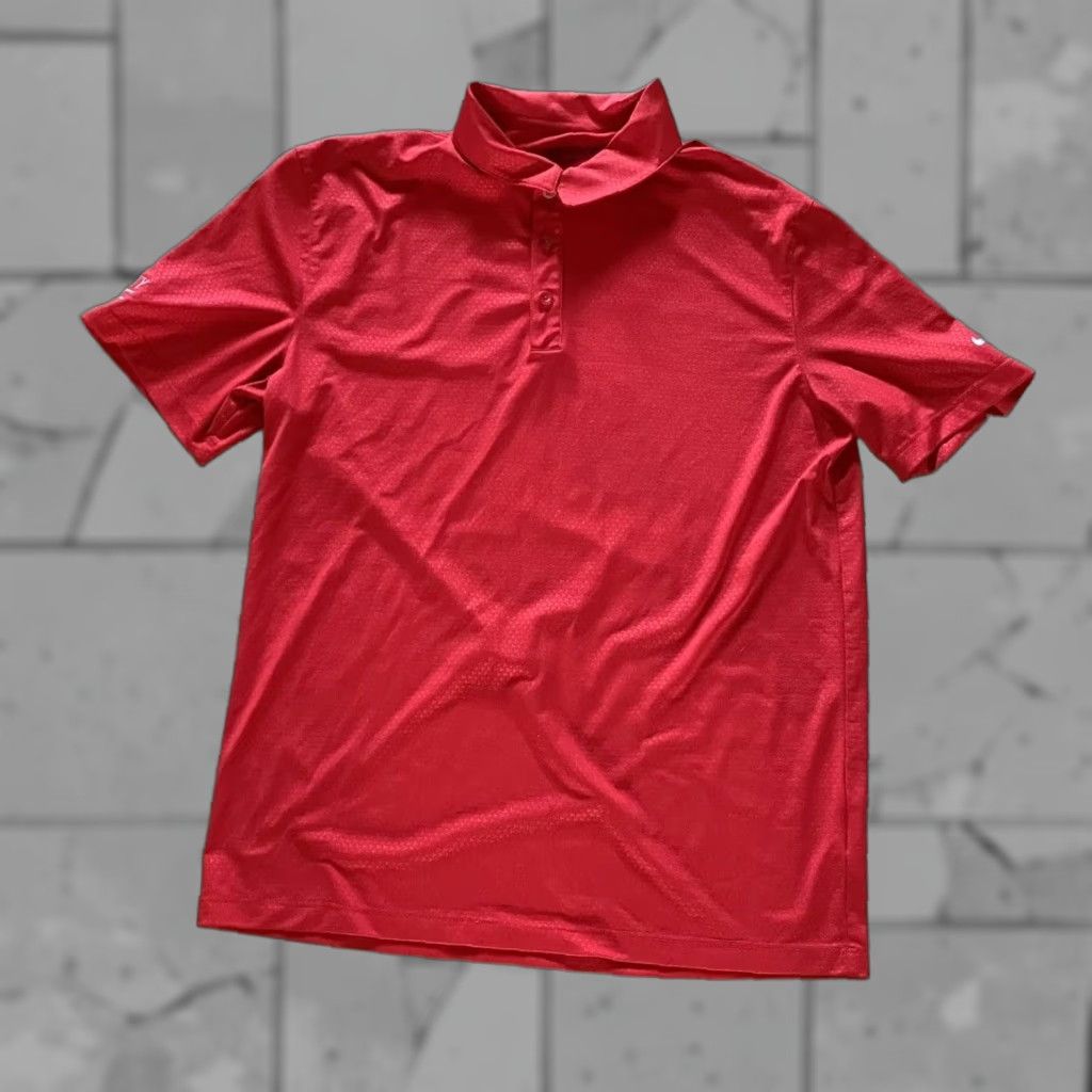 Nike Nike Golf Dri-Fit Red Polo Men M Adult Medium Shirt Mens Size US M / EU 48-50 / 2 - 1 Thumbnail