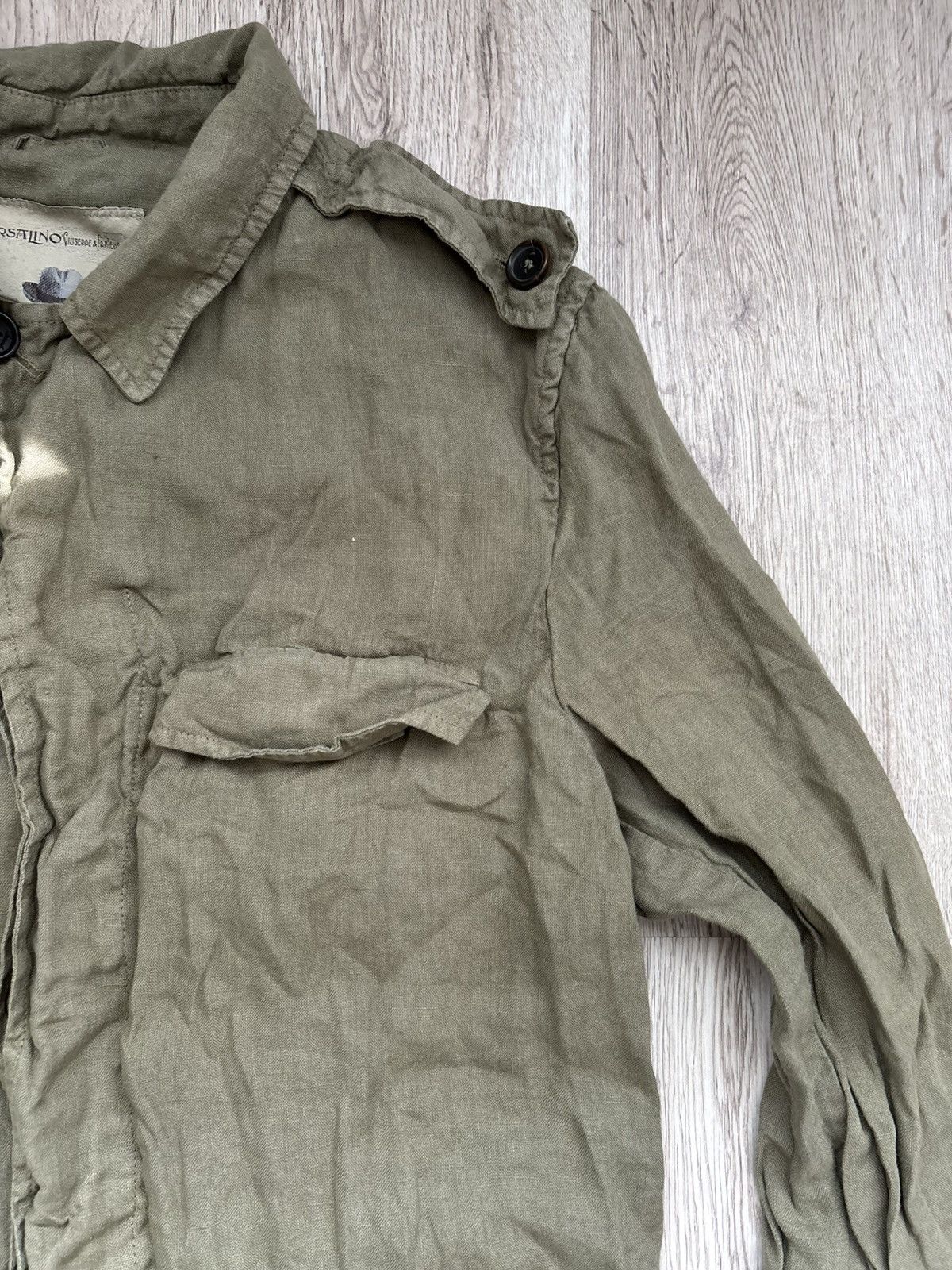 Borsalino Borsalino Linen Jacket Model 8369 - TG 48, Made in Italy Size US M / EU 48-50 / 2 - 6 Thumbnail