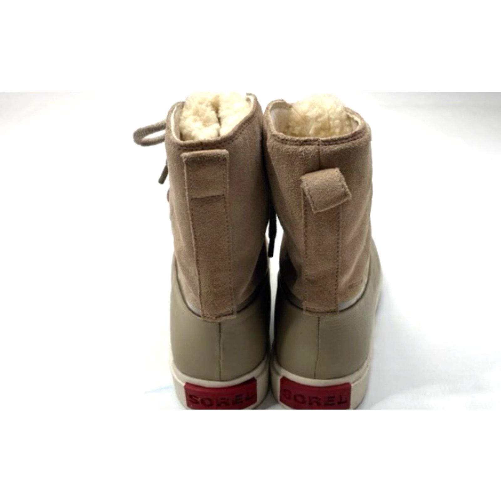 SOREL SOREL Joan Of Arctic Next Lite Waterproof Leather Shearling Omega Taupe Boots 11 Women Snow Boot Waterproof Leather Shearling Omega Taupe 90s Size US 11 / IT 41 - 5 Thumbnail