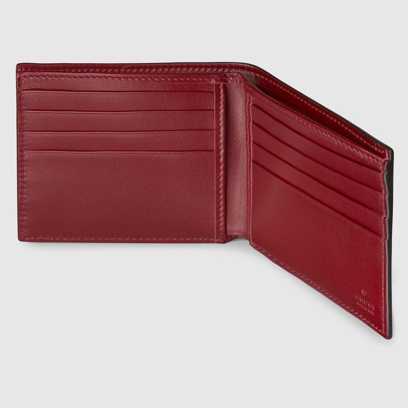Gucci oc11z1225 Size: OS / Fold Embossed Wallet in Red Size ONE SIZE - 2 Thumbnail