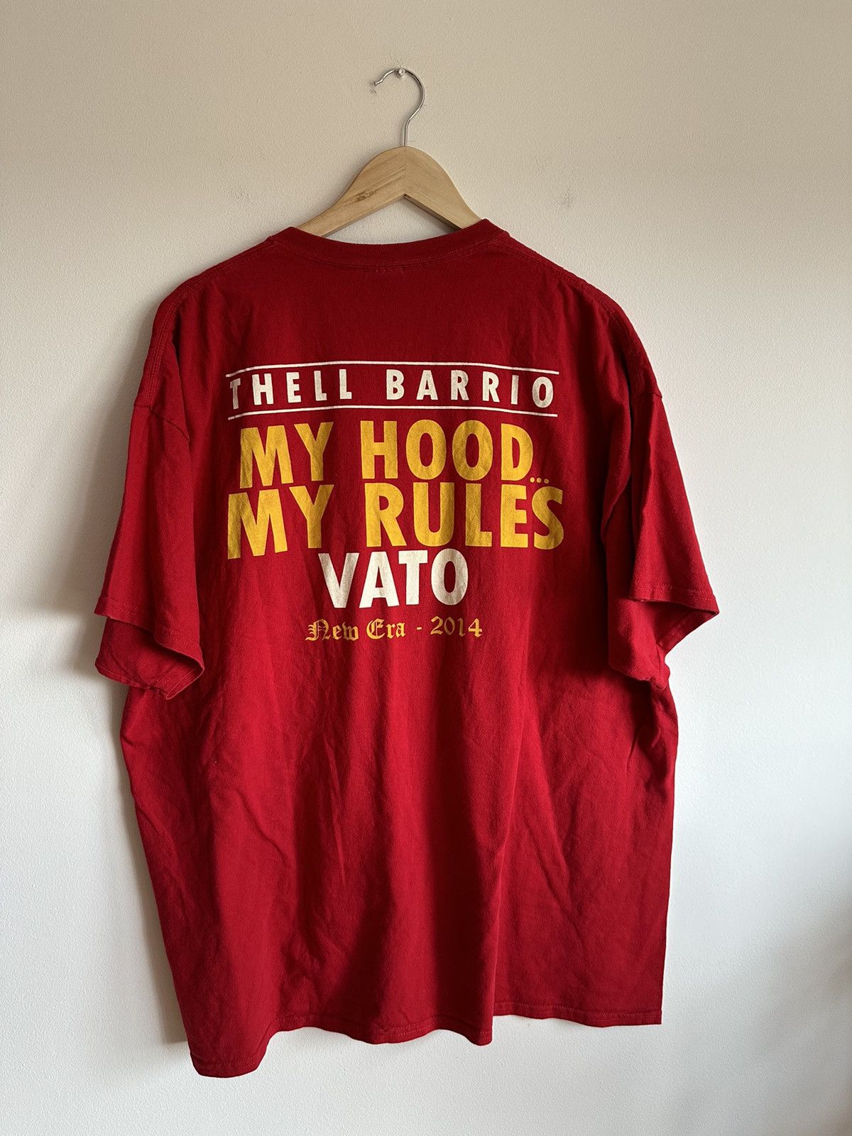 Thell Barrio My Hood Deathcore Tee rap hip-hop drip drill