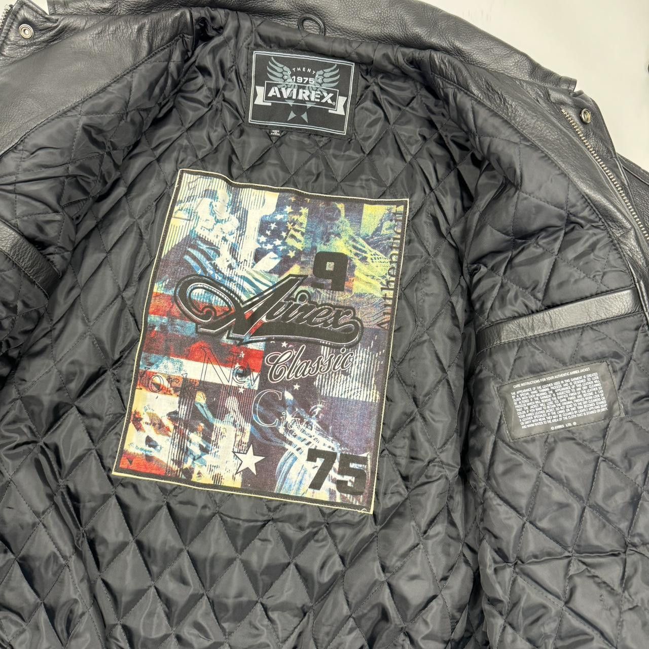 Avirex Avirex Leather Jacket Size US XL / EU 56 / 4 - 5 Thumbnail