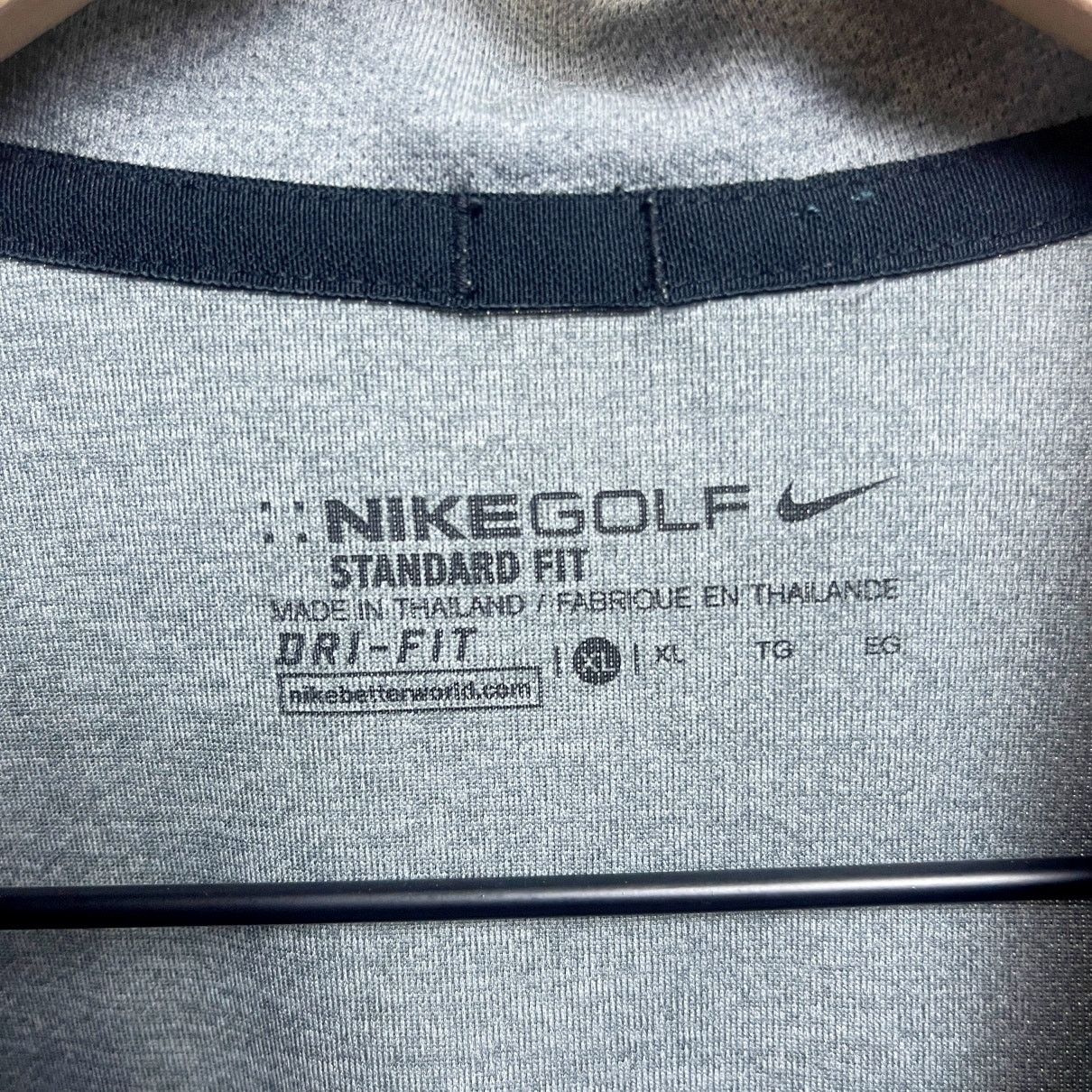 Nike Nike GOLF Breathe Colorblock Polo Shirt Gray Dri Fit Mens XL Size US XL / EU 56 / 4 - 6 Thumbnail