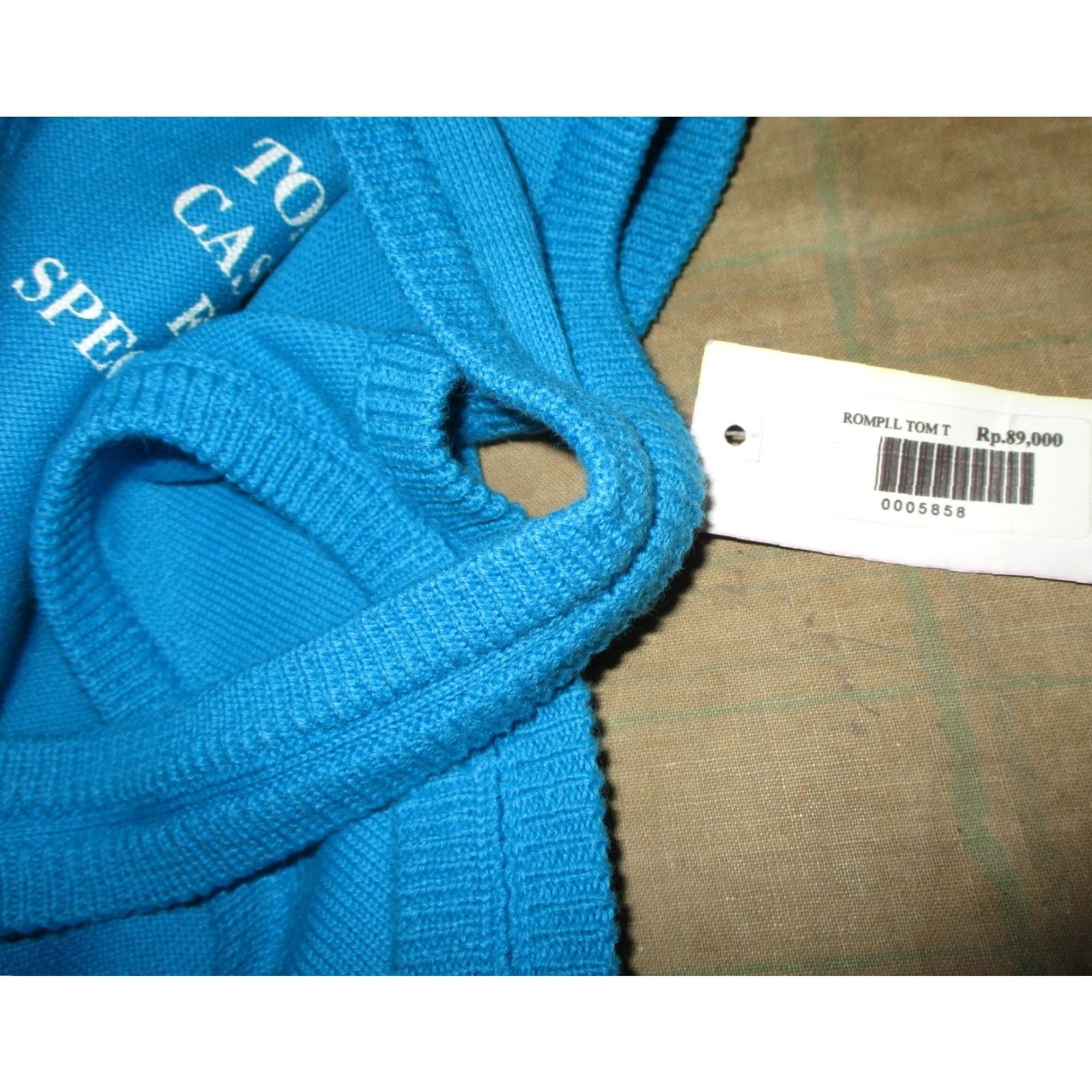 Tom Tailor TOM TAILOR Blue Sleeveless Cardigan Tank Sweater Vest Women's Size L NWT Size L / US 10 / IT 46 - 6 Thumbnail