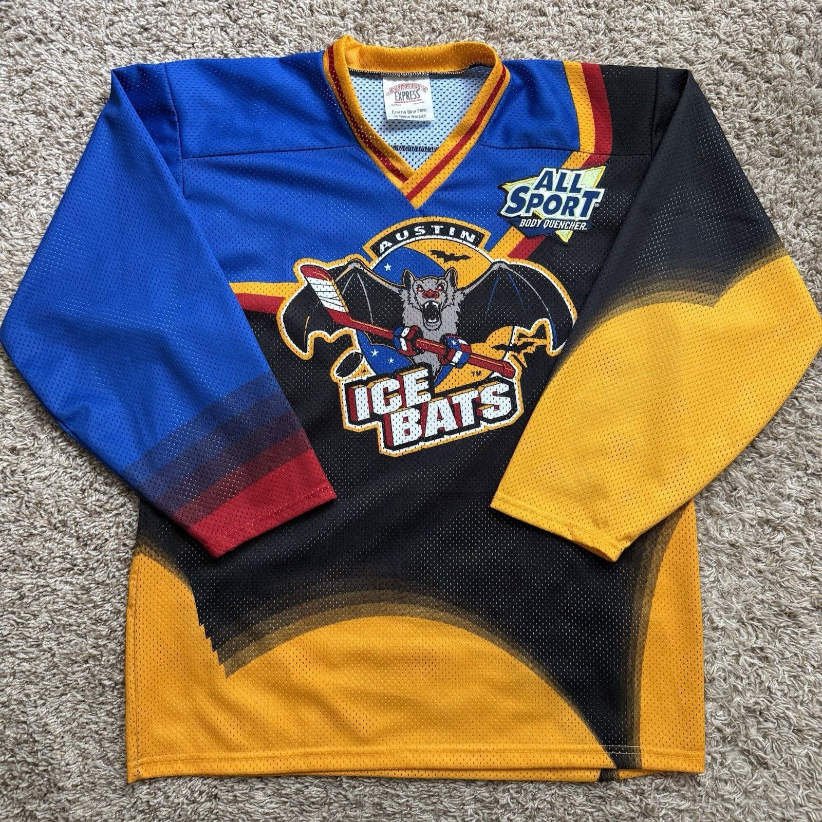 Vintage Vintage Austin Ice Bats Hockey Jersey Size S WPHL ProJoy Size US S / EU 44-46 / 1 - 1 Thumbnail