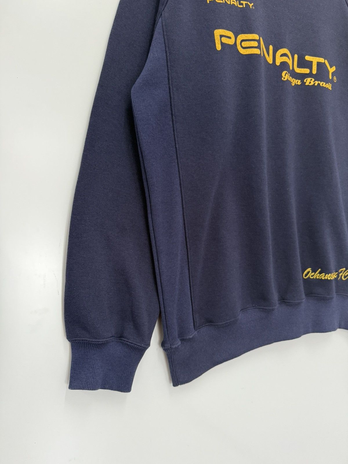 Penalty 🔥 Vtg Y2K PENALTY BRAZILIAN SOCCER SWEATSHIRT Size US M / EU 48-50 / 2 - 3 Thumbnail