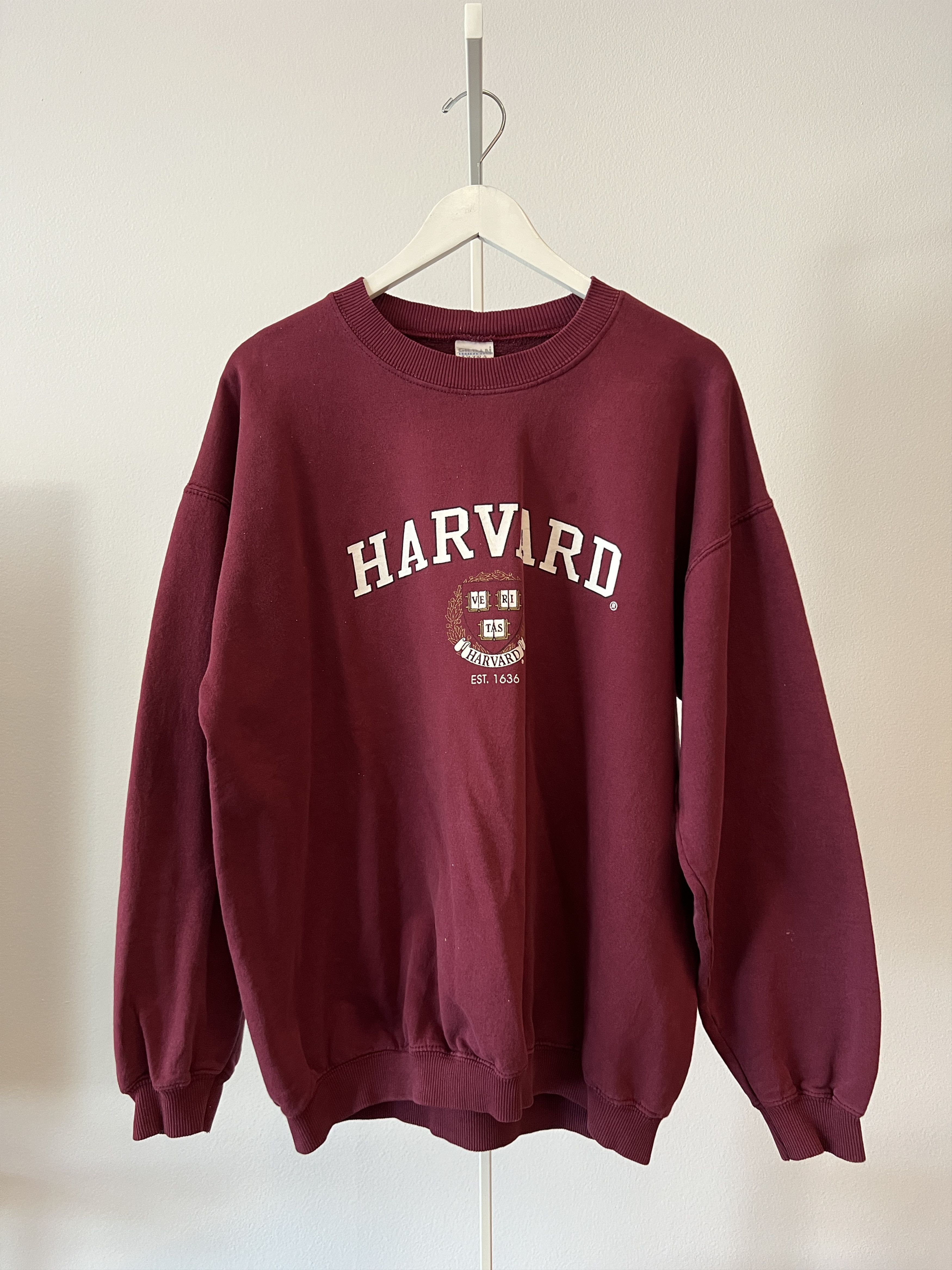 Gildan Vintage Harvard Sweater Size US L / EU 52-54 / 3 - 1 Thumbnail