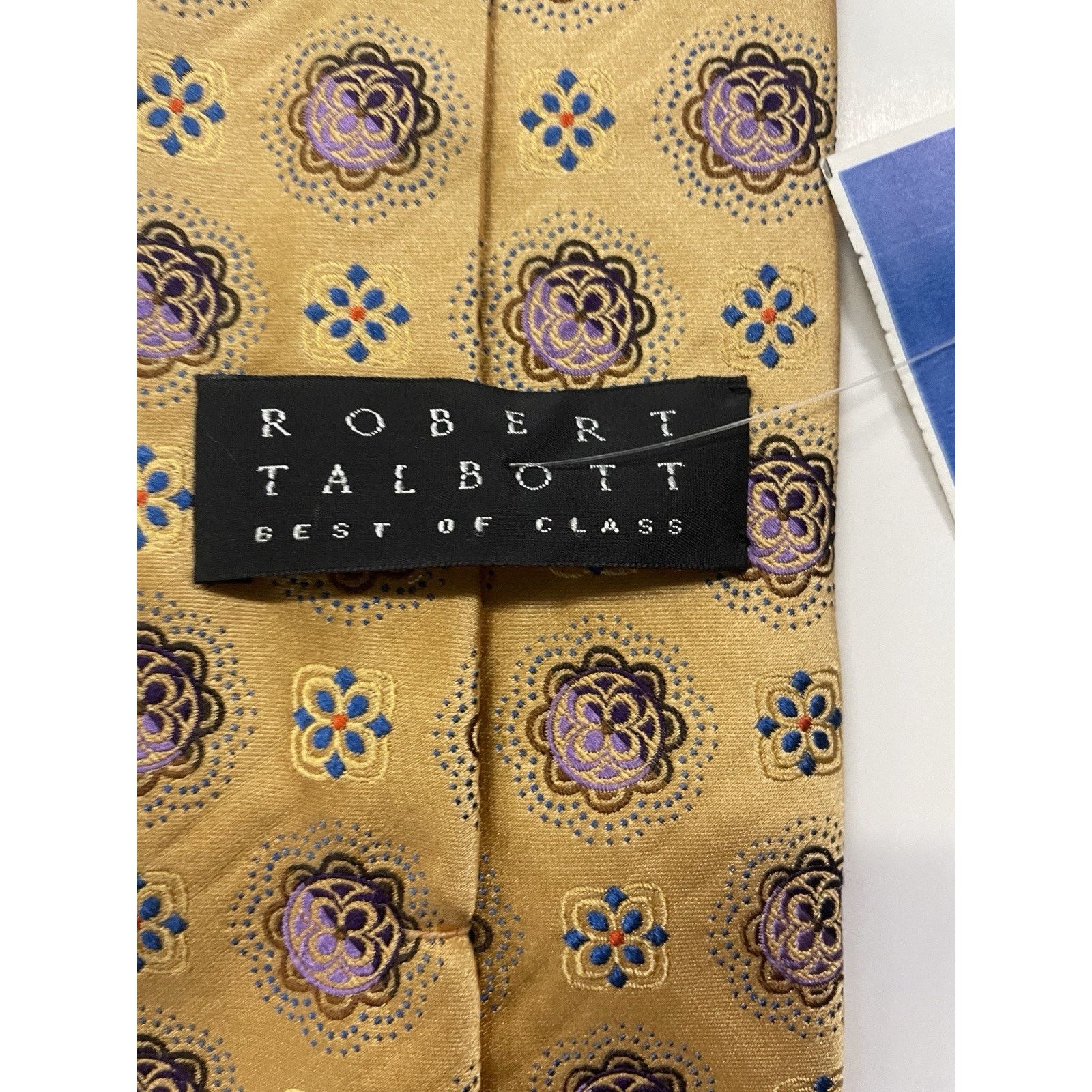 Robert Talbott Robert Talbott Best of Class Men's Tie 100% Silk Size ONE SIZE - 2 Thumbnail
