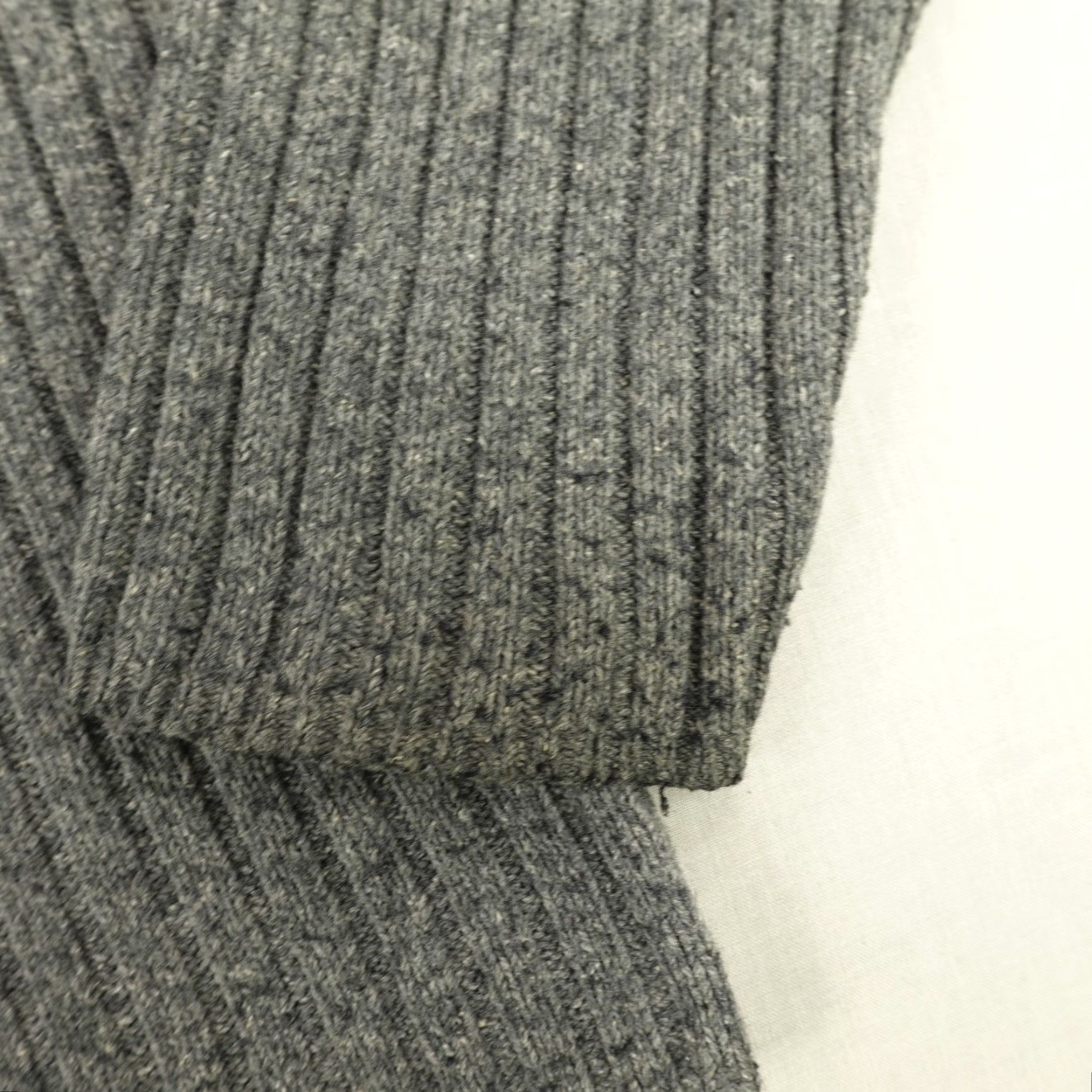Abercrombie & Fitch VINTAGE Abercrombie & Fitch Sweater Shirt Mens XL Gray Wool Blend Pullover Cable-Knit Crew Neck 1980s 90s Mens Size US XL / EU 56 / 4 - 5 Thumbnail