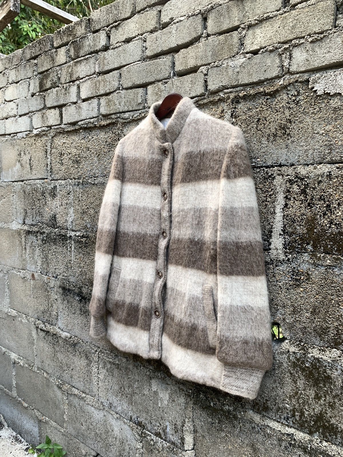 Japanese Brand Vintage Hilda Ltd Button Up Mohair Jacket Size M / US 6-8 / IT 42-44 - 3 Thumbnail