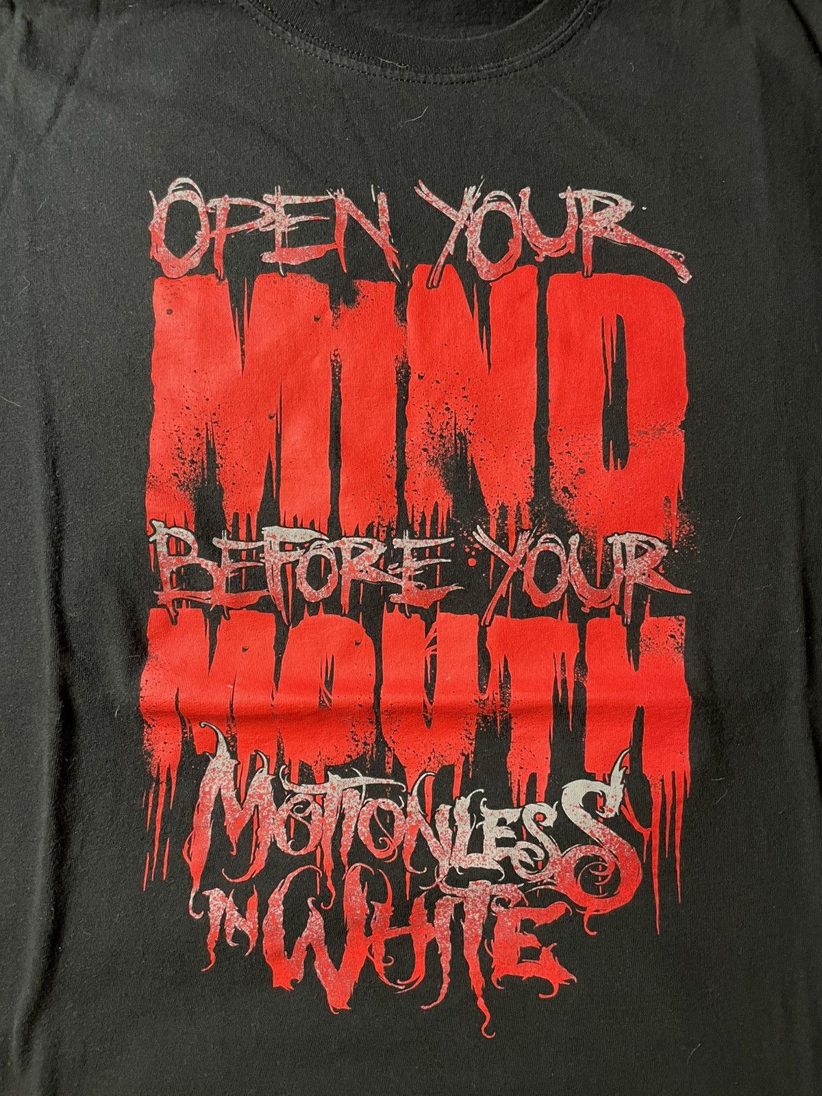 Vintage Vintage 2000s Motionless in White shirt Size US XL / EU 56 / 4 - 2 Thumbnail