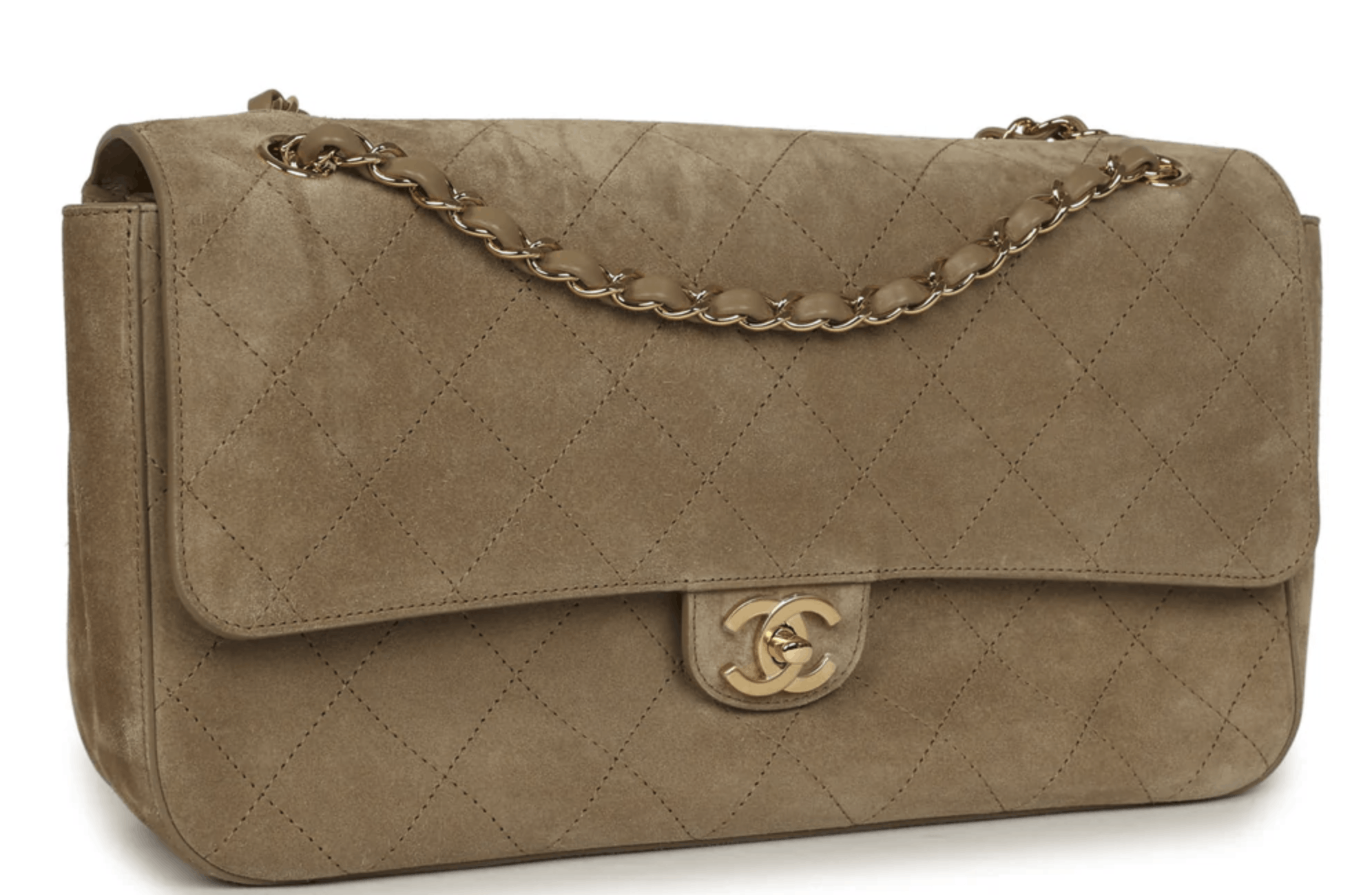 Chanel 26S Maxi Souplissimo Medium Jumbo Suede CC Logo Flap Bag Size ONE SIZE - 7 Thumbnail