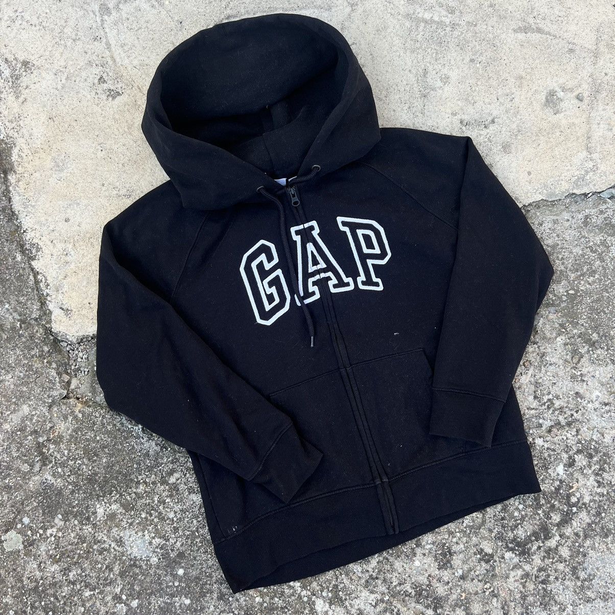 Gap × Vintage Gap Vintage y2k Hoodie Sweatshirt Sweater Zip Up Size S / US 4 / IT 40 - 2 Thumbnail