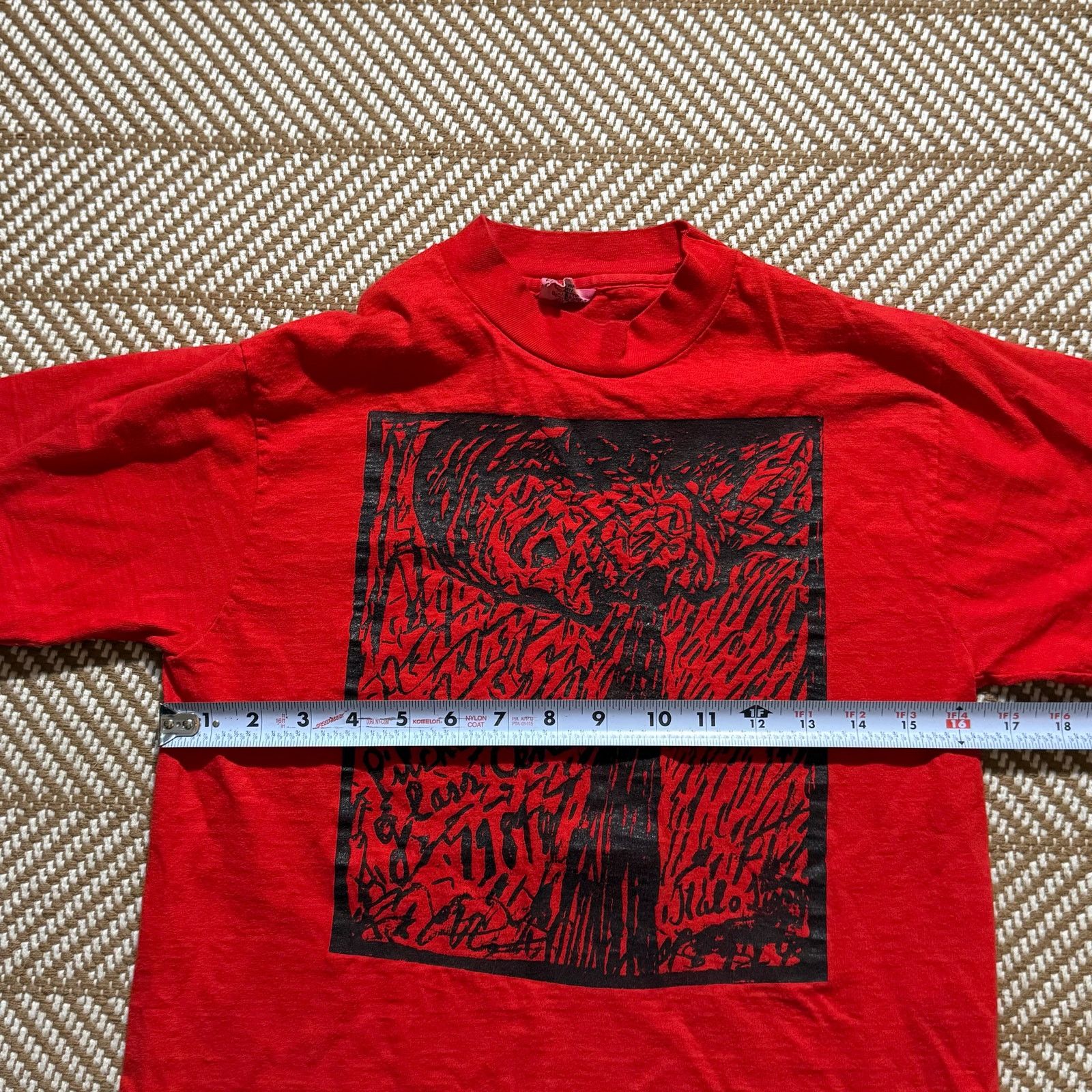 Hanes Vintage 80’s Art Tee Size US M / EU 48-50 / 2 - 7 Thumbnail