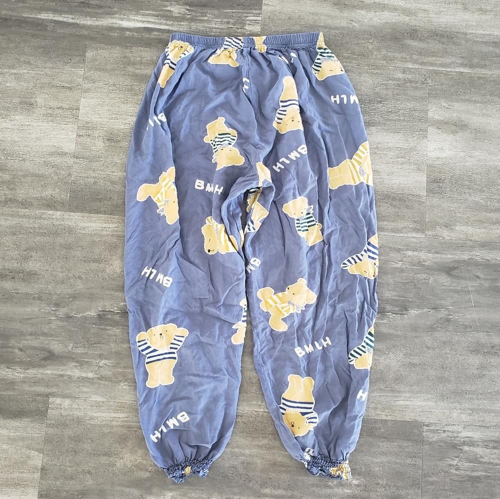 Shein Navy Teddy Bear SHEIN Lounge Pant Size 32" / US 10 / IT 46 - 2 Thumbnail