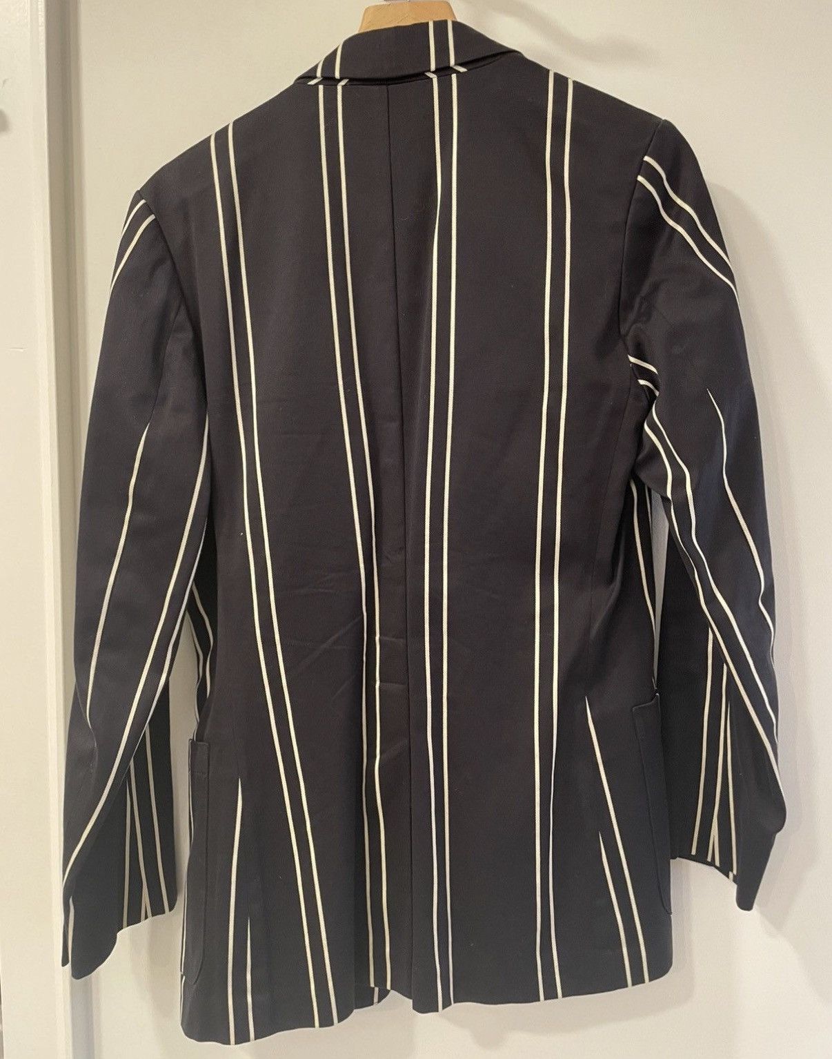 Rugby Ralph Lauren Rugby Ralph Lauren Ivy Style Striped Twill Blazer Small Size 38R - 6 Thumbnail