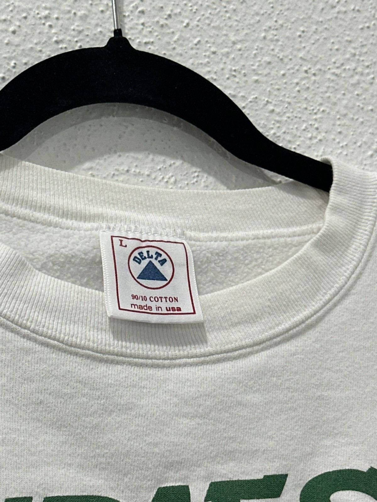 Delta Vintage 90s German Beer Crewneck Fries BiergartenDeutschland Size US L / EU 52-54 / 3 - 3 Thumbnail
