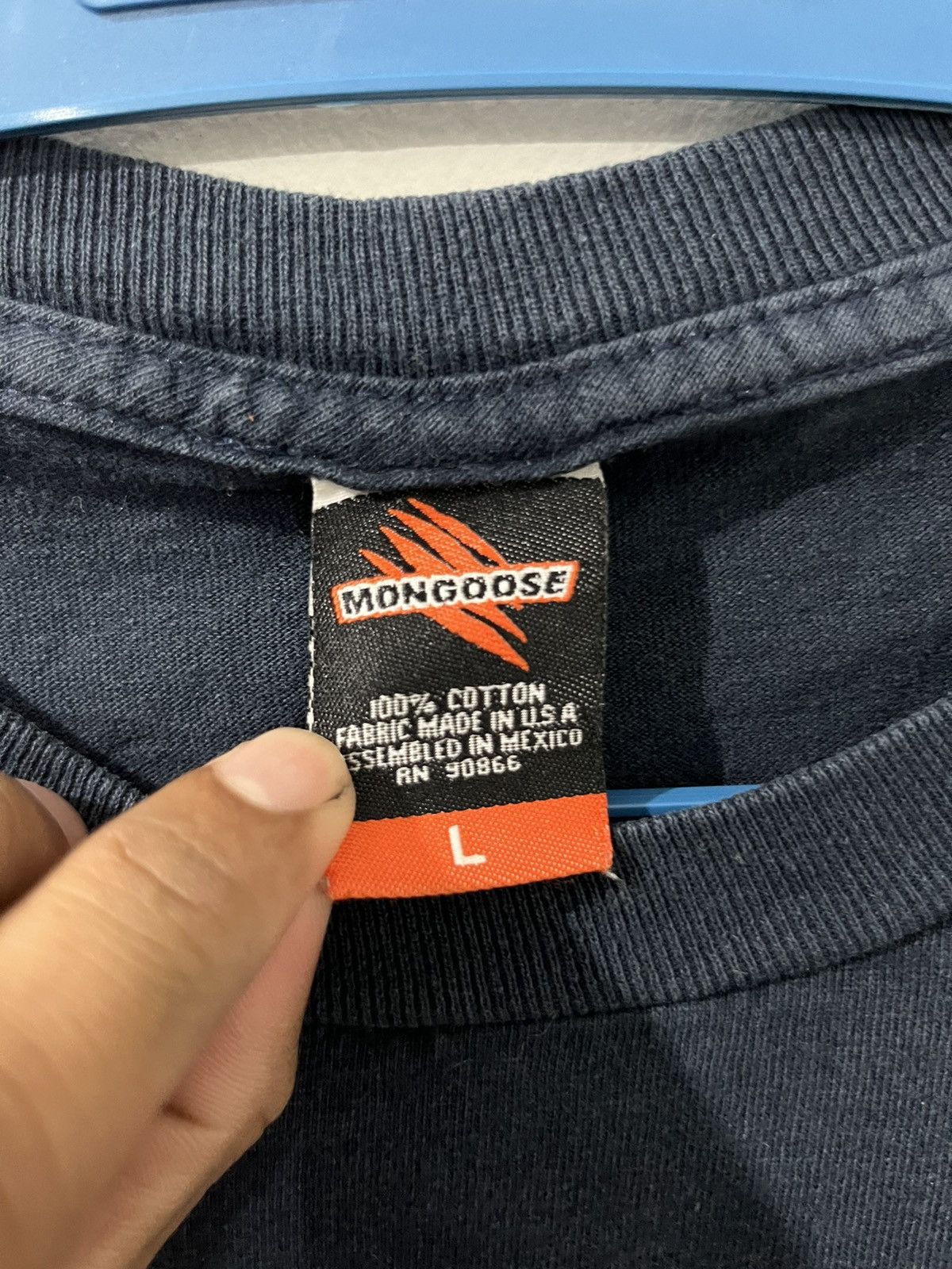 Hook-Ups Vintage Y2K Mongoose Made In USA X Games Streetwear Tee Size US L / EU 52-54 / 3 - 6 Thumbnail
