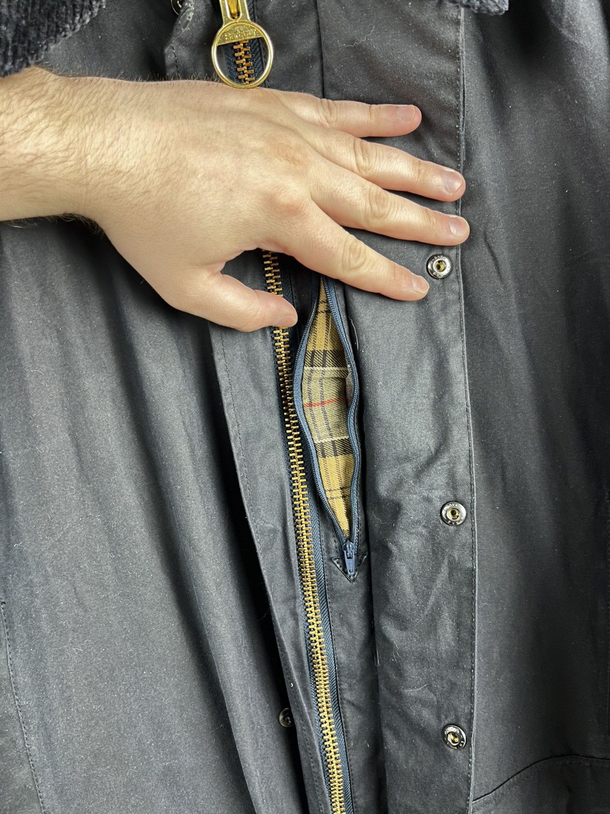 Barbour Barbour border wax jacket Size US XL / EU 56 / 4 - 15 Thumbnail