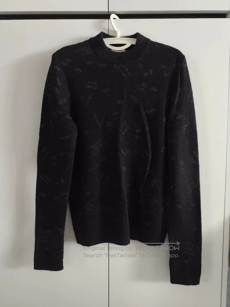 Saint Laurent Paris Saint Laurent Paris Music Note Sweater. Size US L / EU 52-54 / 3 - 1 Thumbnail