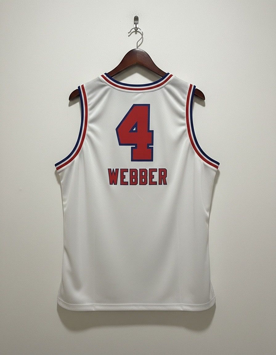 Reebok Y2K Reebok 2002-05 NBA Chris Webber Kings White Jersey XL Size US XL / EU 56 / 4 - 2 Thumbnail