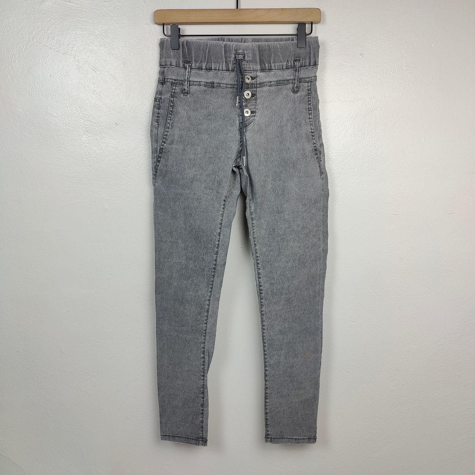 Other Bevy Flog Jeans Womens 23 Slim Fit Stretch Gray Wash Size 23" - 1 Thumbnail