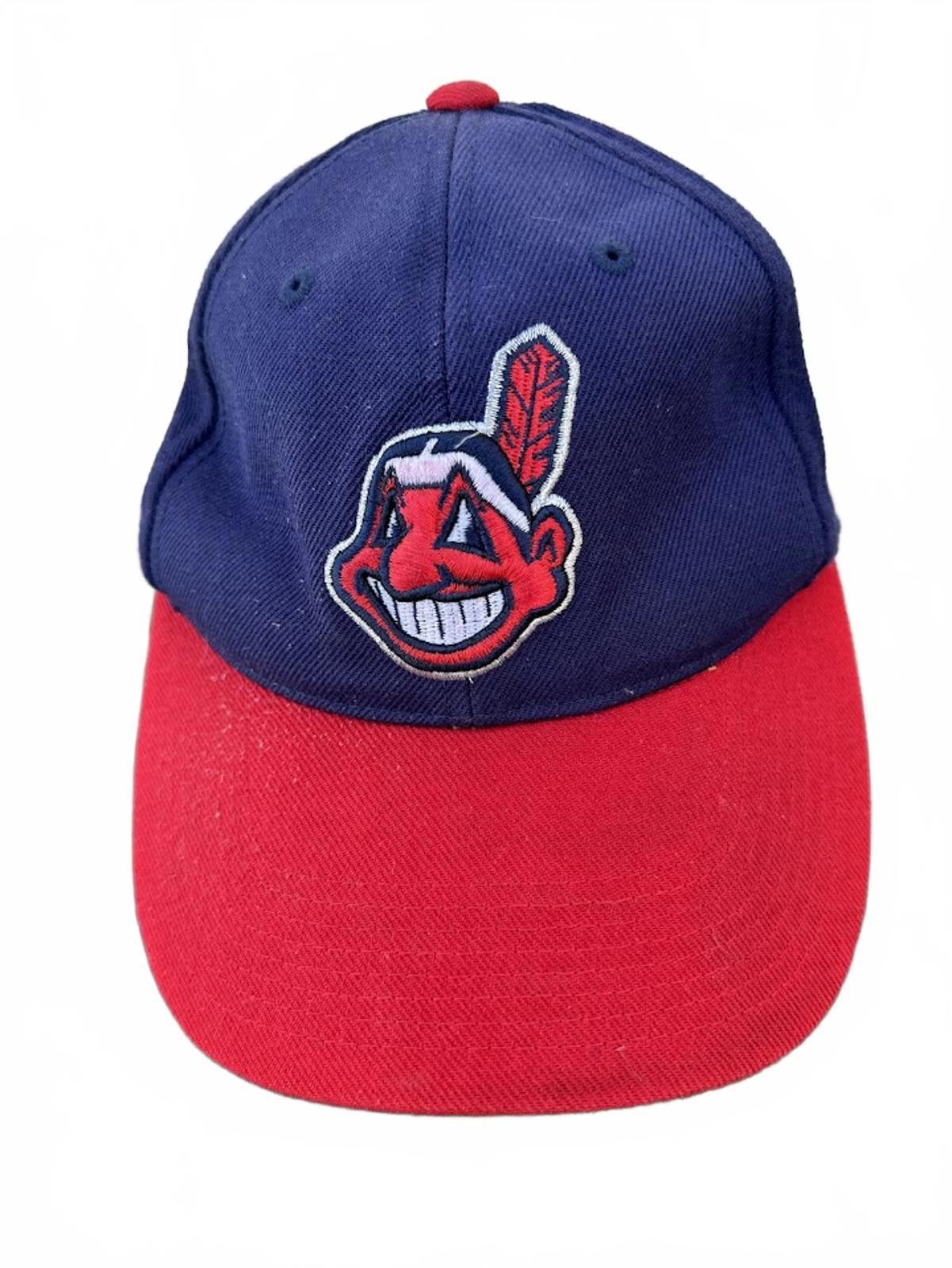 Other Cleveland Indians Chief Wahoo MLB Strapback Cap Size ONE SIZE - 1 Thumbnail