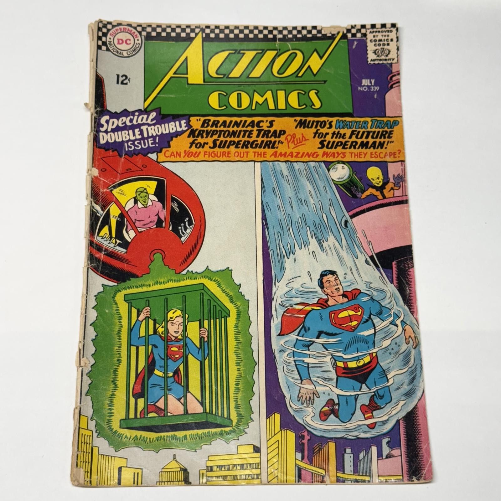 DC Comics 1966 Action Comics #339 Special Issue Superman Braniac Fair Size ONE SIZE - 1 Thumbnail