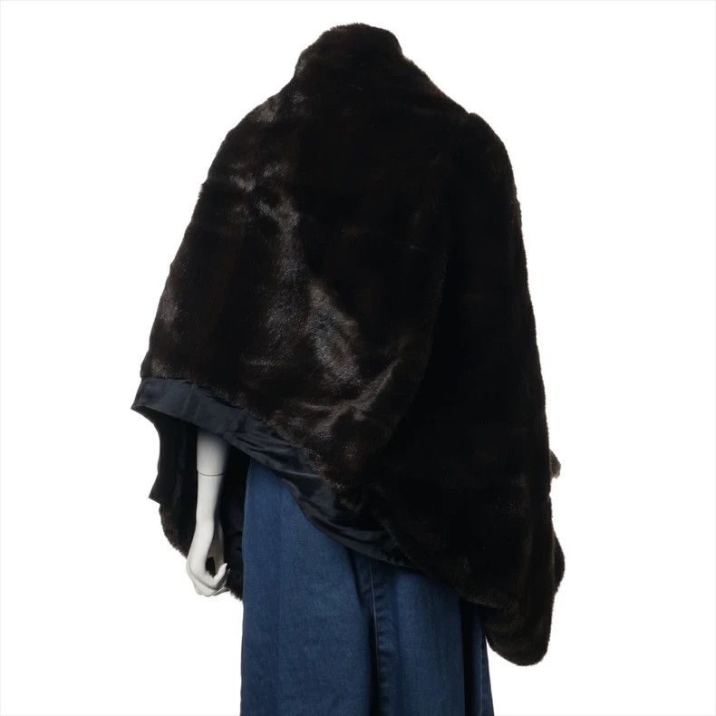 Comme des Garcons Comme Des Garcons size 均码 Faux fur oversized asymmetric dec Size S / US 4 / IT 40 - 2 Thumbnail