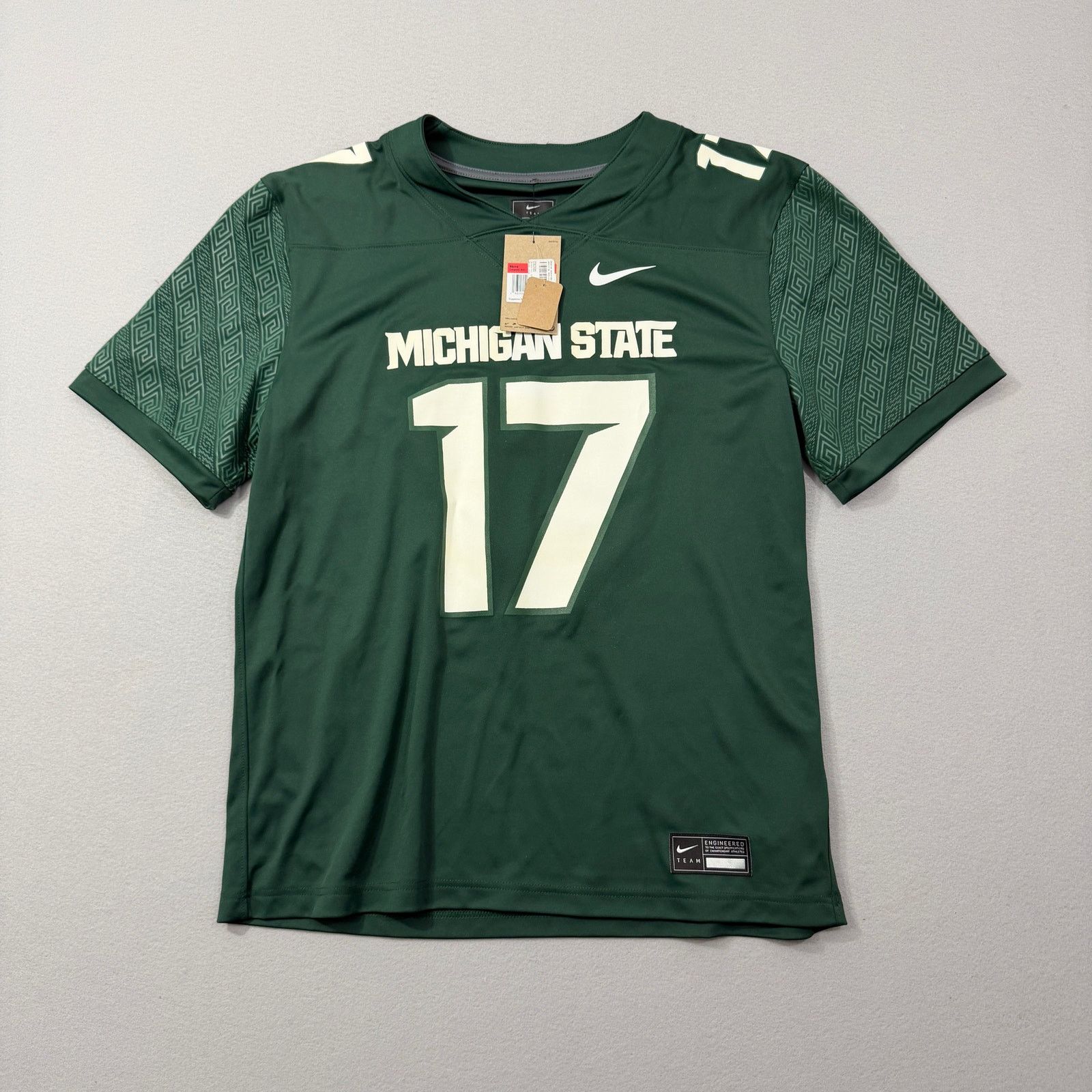 Nike Nike Michigan State Spartans Tre Mosley Jersey Large NEW Size US L / EU 52-54 / 3 - 1 Thumbnail