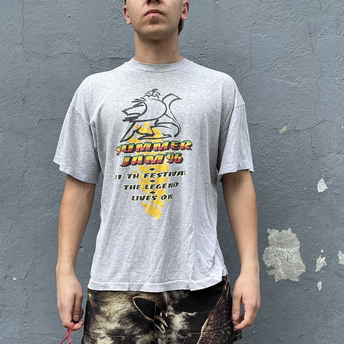 Band Tees × Vintage Vintage Jam Session retro 90s 96’ 1996 tshirt festival Size US M / EU 48-50 / 2 - 1 Thumbnail