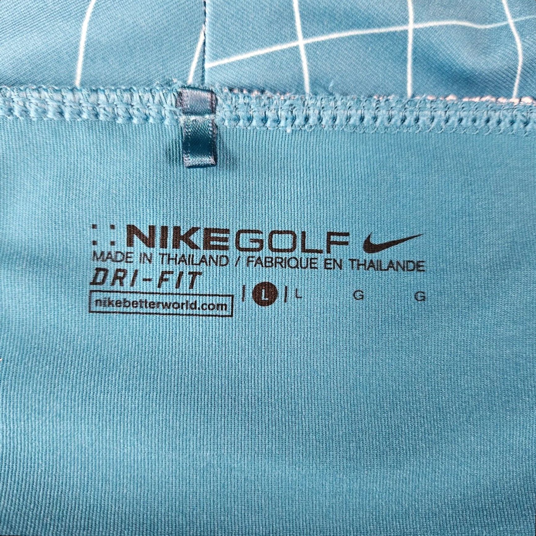 Nike VINTAGE Nike Golf Womens Skort Sz Large Blue Teal Pockets Pull On Size ONE SIZE - 5 Thumbnail