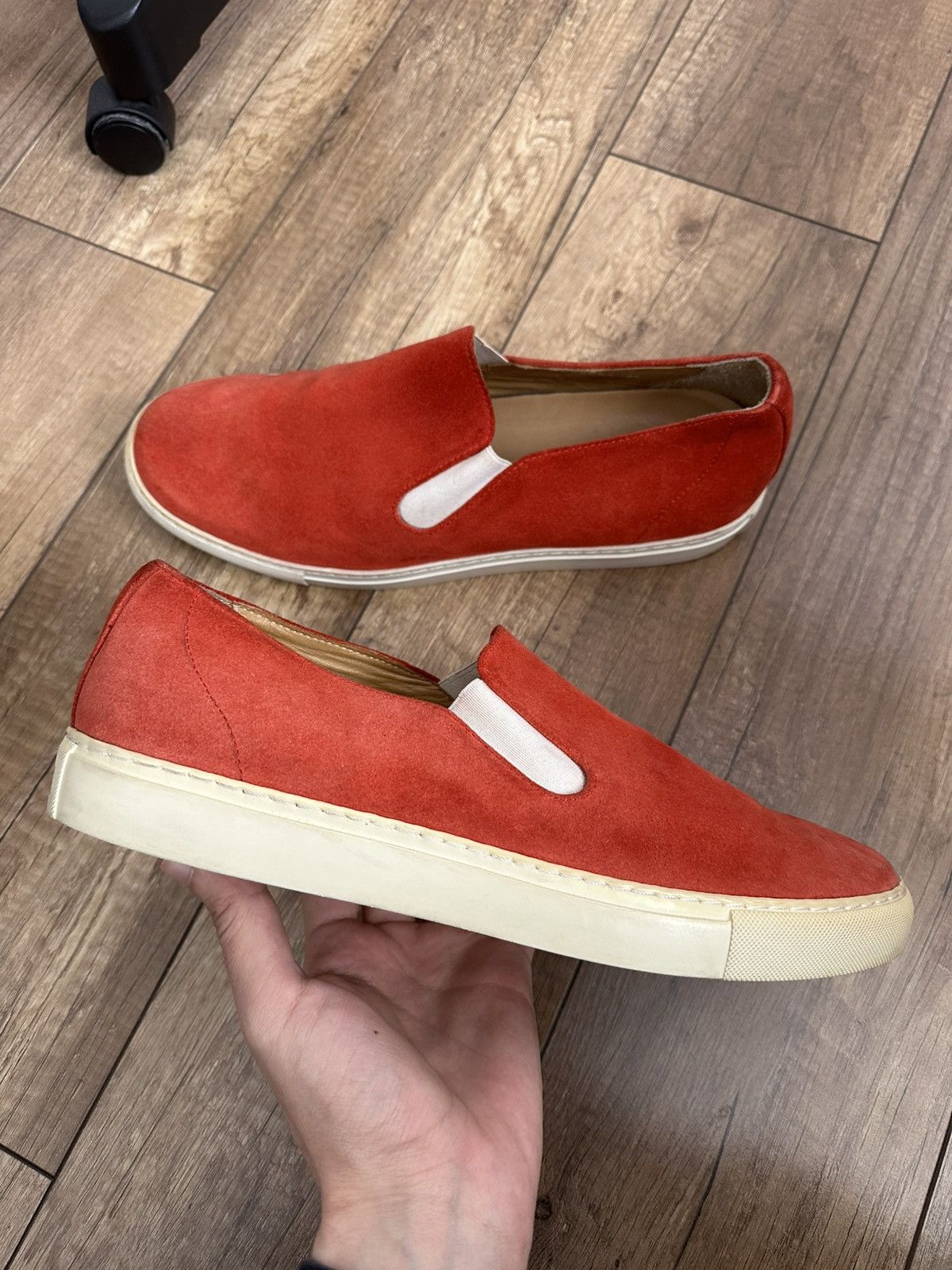 Comme des Garcons SHIRT Comme Des Garcons SHIRT Slip On Suede Shoes Size US 11 / EU 44 - 5 Thumbnail