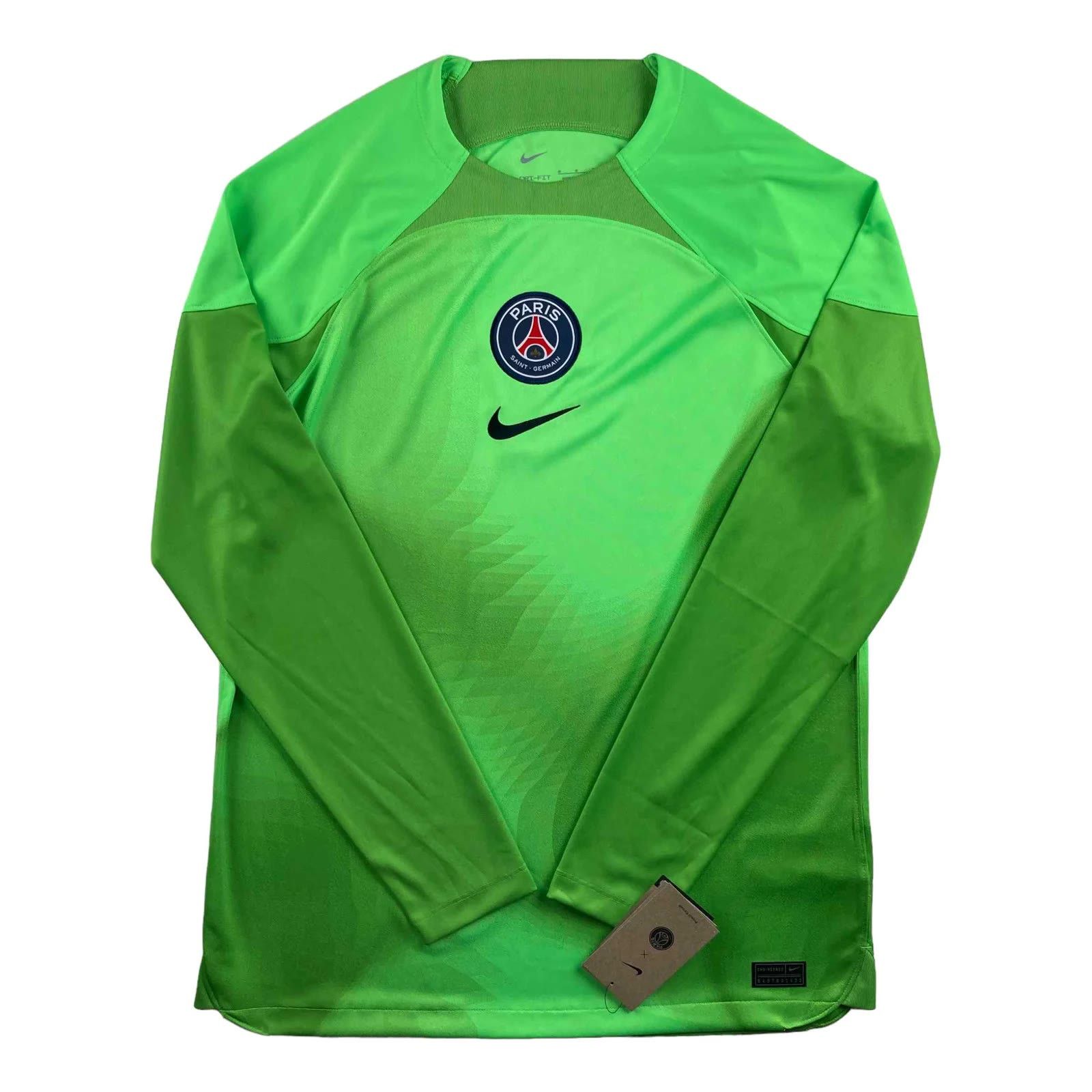 Nike NEW Paris Saint-Germain 2022-23 Nike GK football jersey sz M Size US M / EU 48-50 / 2 - 1 Thumbnail