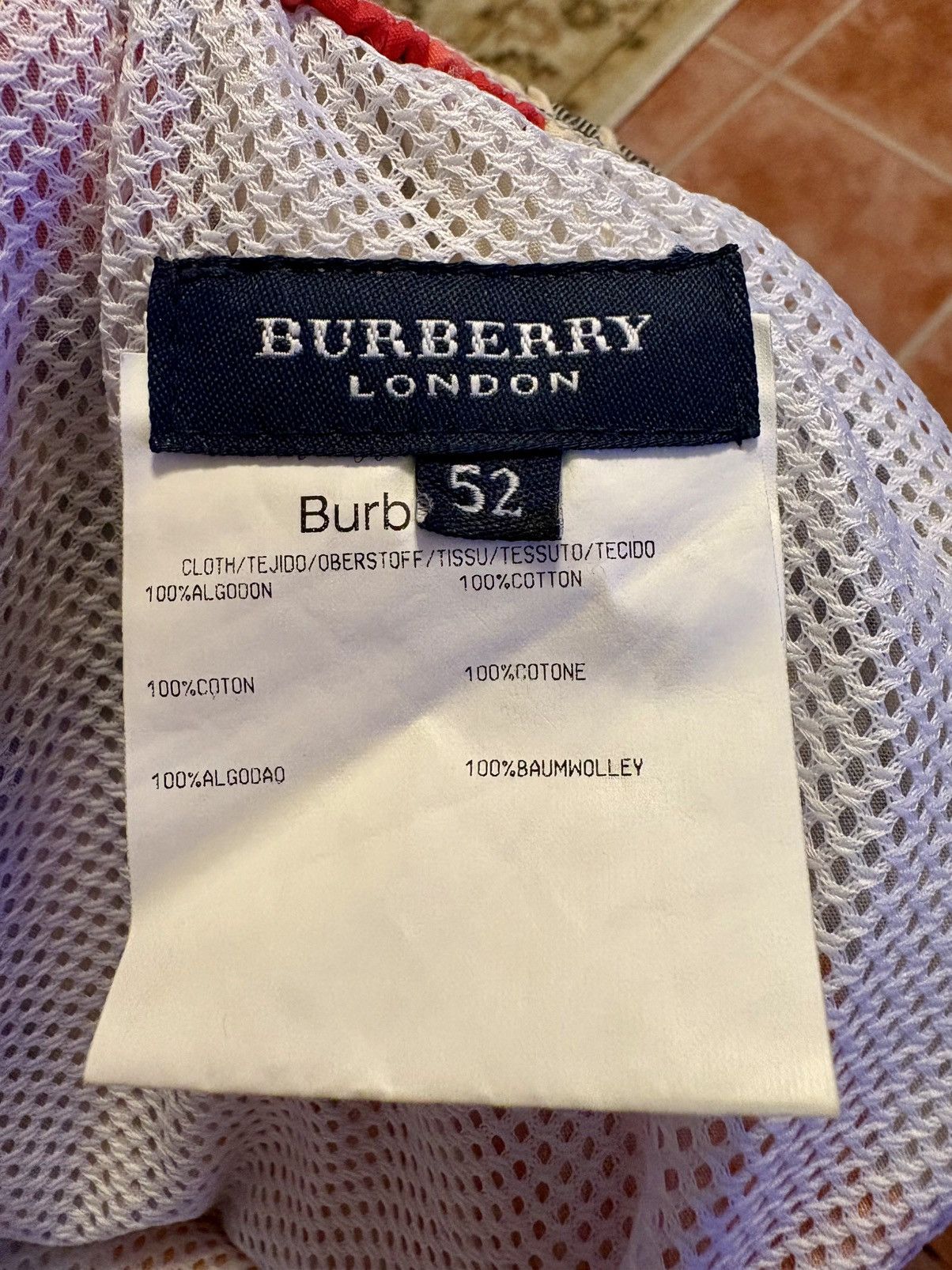 Burberry Burberry swim trunks nova check with vivid floral Size US 36 / EU 52 - 14 Thumbnail