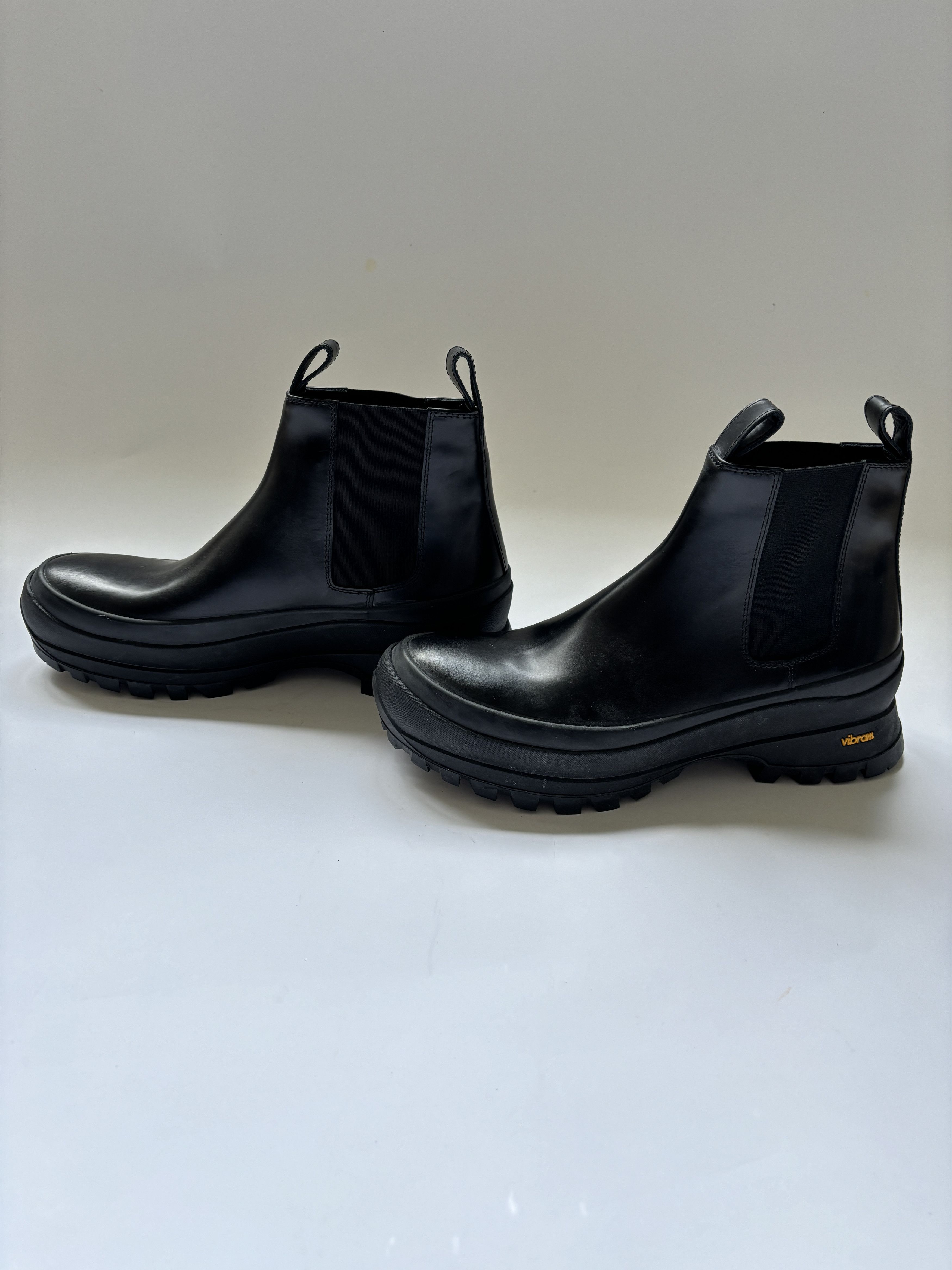 Jil Sander ⚡️QUICK SALE⚡️Jil Sander Black Leather Ankle Chelsea Boots Size US 10 / EU 43 - 5 Thumbnail