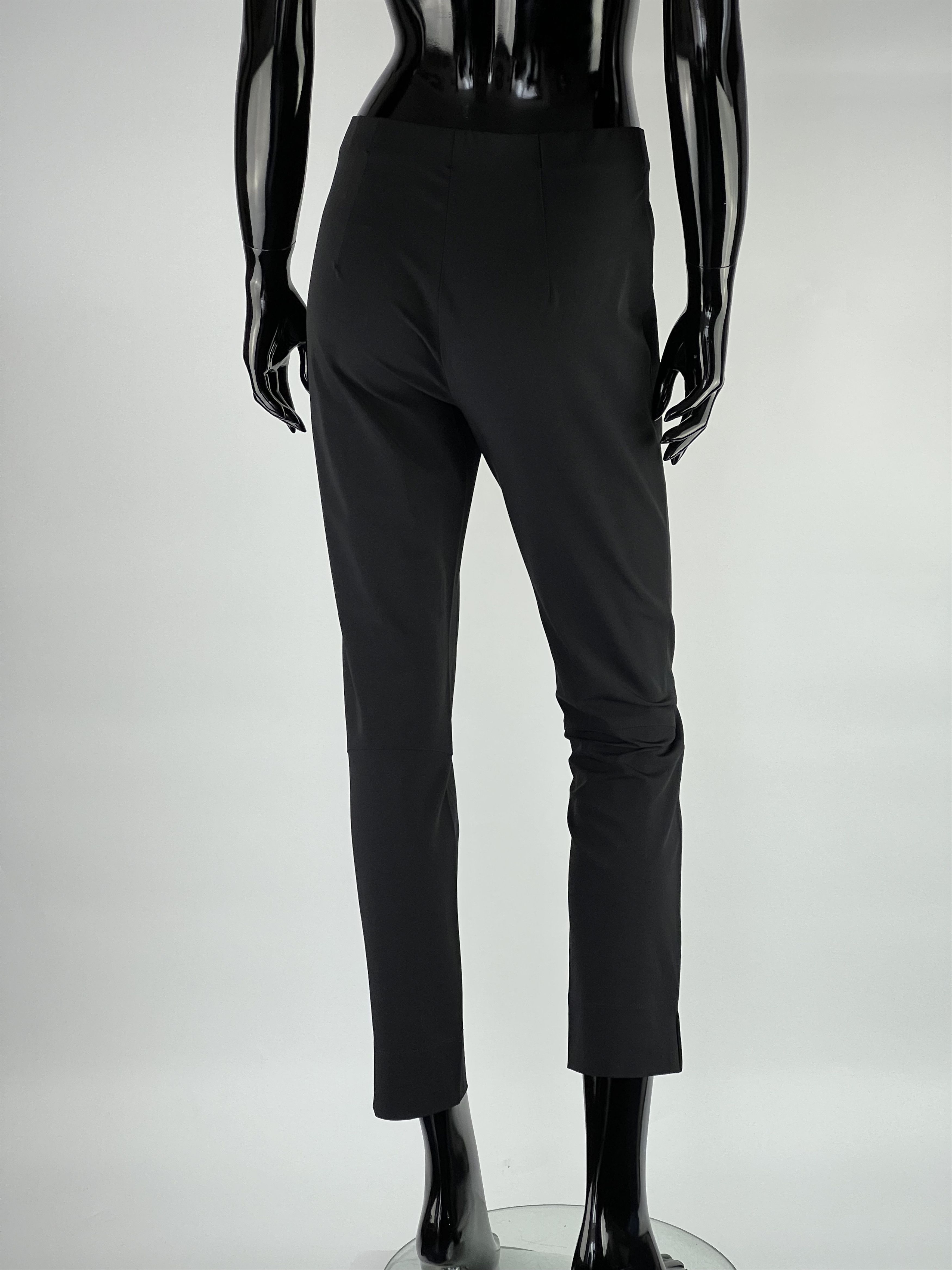 Designer Seductive Sabrina Nos Black Pants Size 36 Size 27" / US 4 / IT 40 - 3 Thumbnail