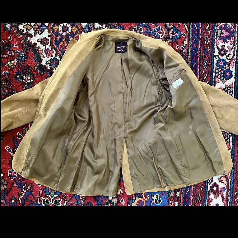 Swagger VINTAGE 70s SWAGGER GENUINE SUEDE LEATHER BLAZER JACKET 46L Size 46L - 8 Thumbnail
