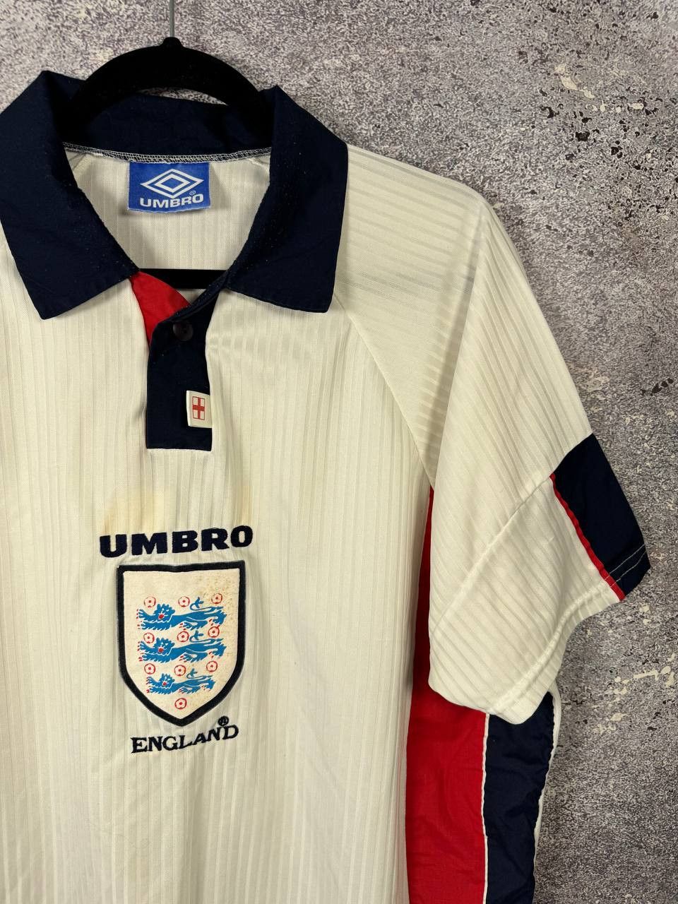 Vintage 90's England National Team 1998 Fan Soccer Jersey XL Size US XL / EU 56 / 4 - 2 Thumbnail