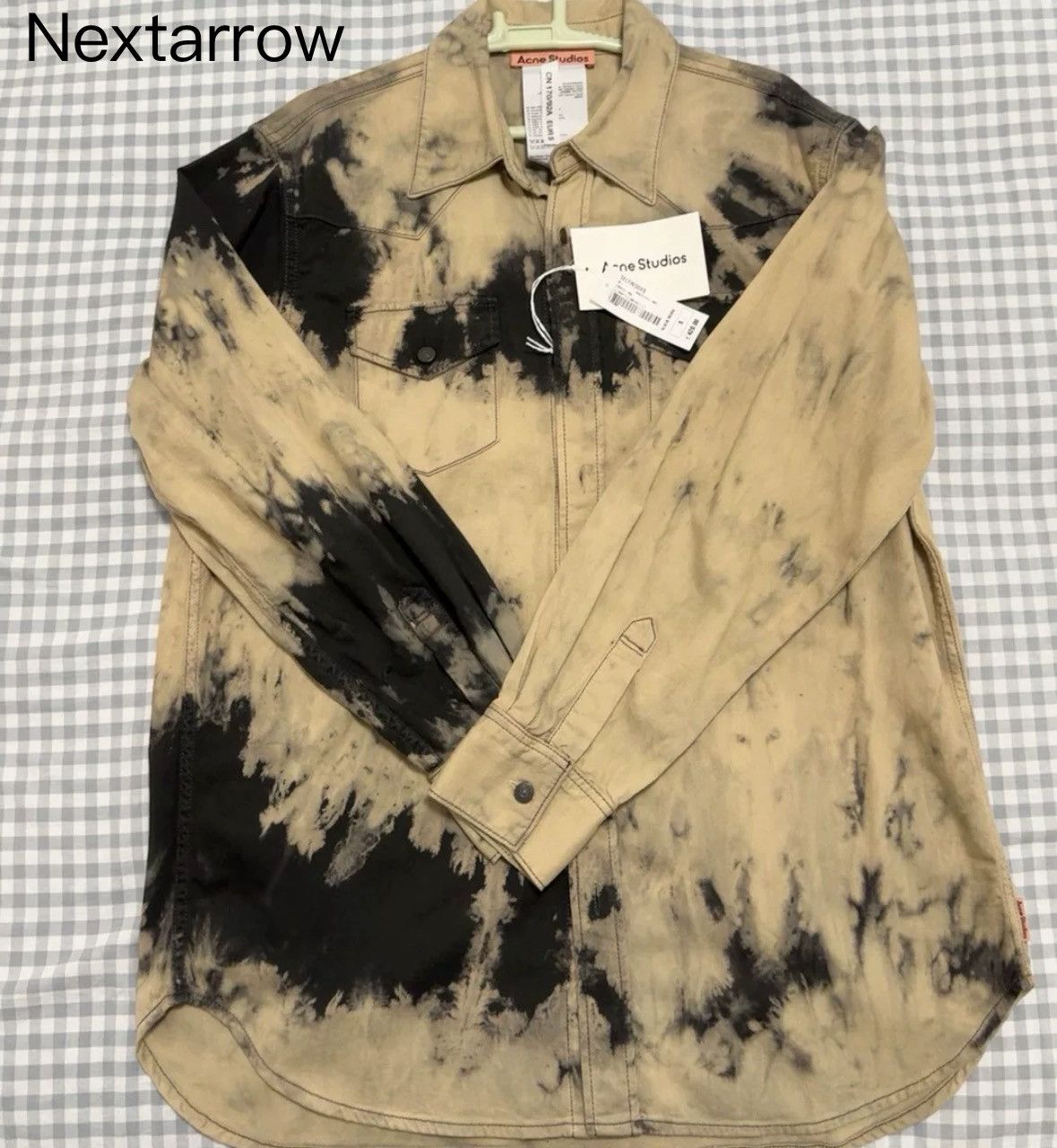 Acne Studios Acne studios Tie-dyed shirt 2412-Nextarrow Size US S / EU 44-46 / 1 - 1 Thumbnail