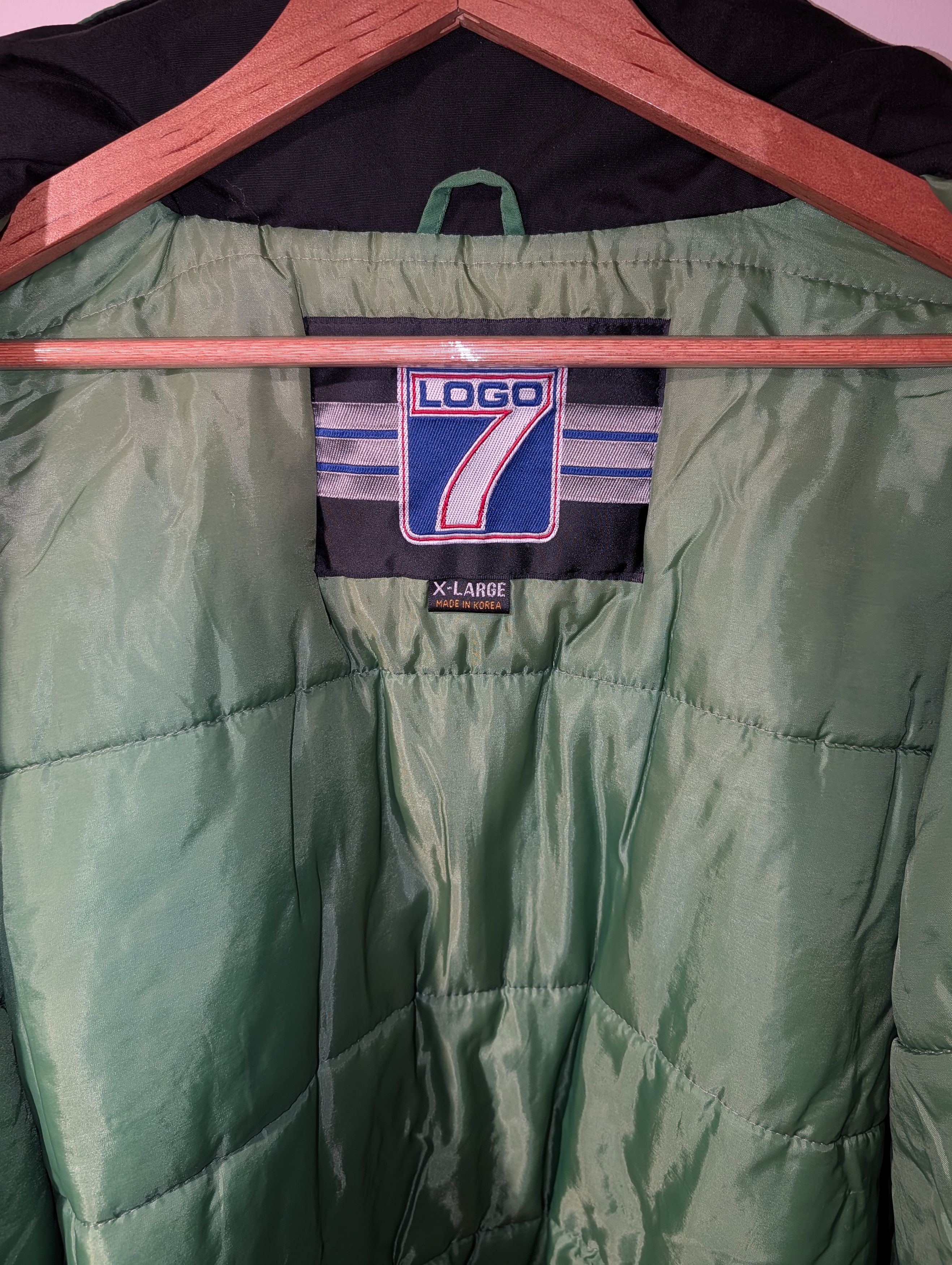 NFL Vtg 90s New York Jets Logo 7 Puffy Parka Jacket Gorpcore Size US XL / EU 56 / 4 - 11 Thumbnail