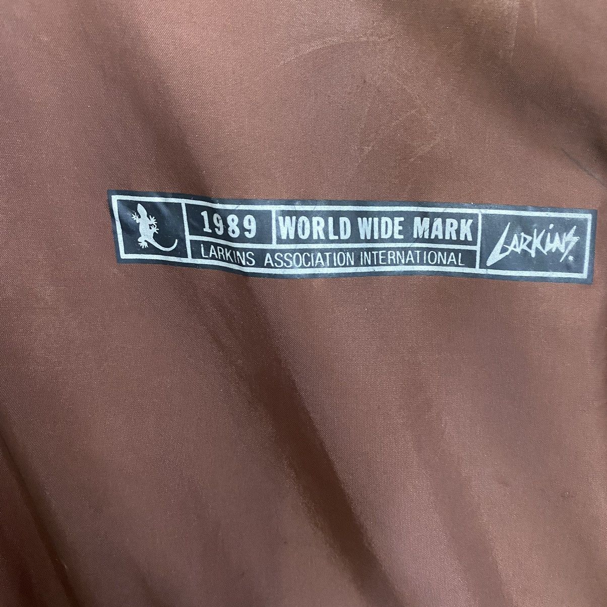 Goretex 1989 WORLD WIDE MARK LARKINS WATERPROOF JACKET Size US XL / EU 56 / 4 - 9 Thumbnail