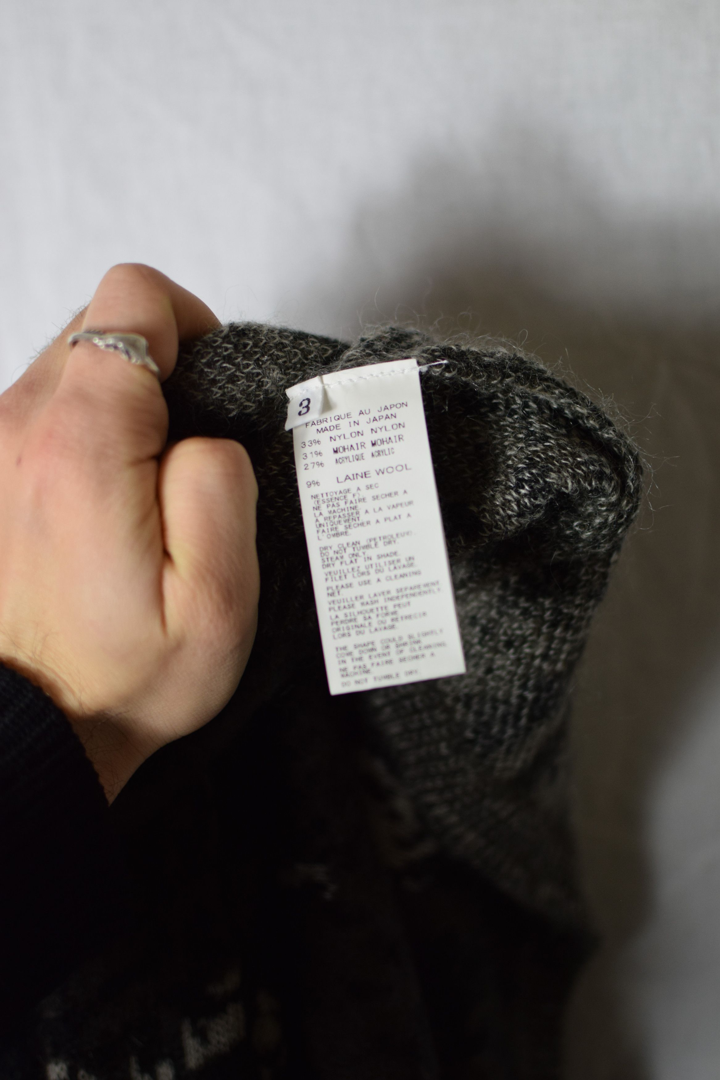 Yohji Yamamoto YYPH AW13 Python Pattern Knit - HQ-K03-173 Size US L / EU 52-54 / 3 - 10 Thumbnail