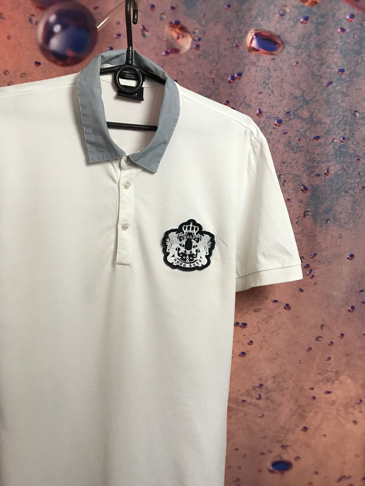 Hugo Boss Hugo Boss luxury streetwear polo tee Size US XL / EU 56 / 4 - 1 Thumbnail