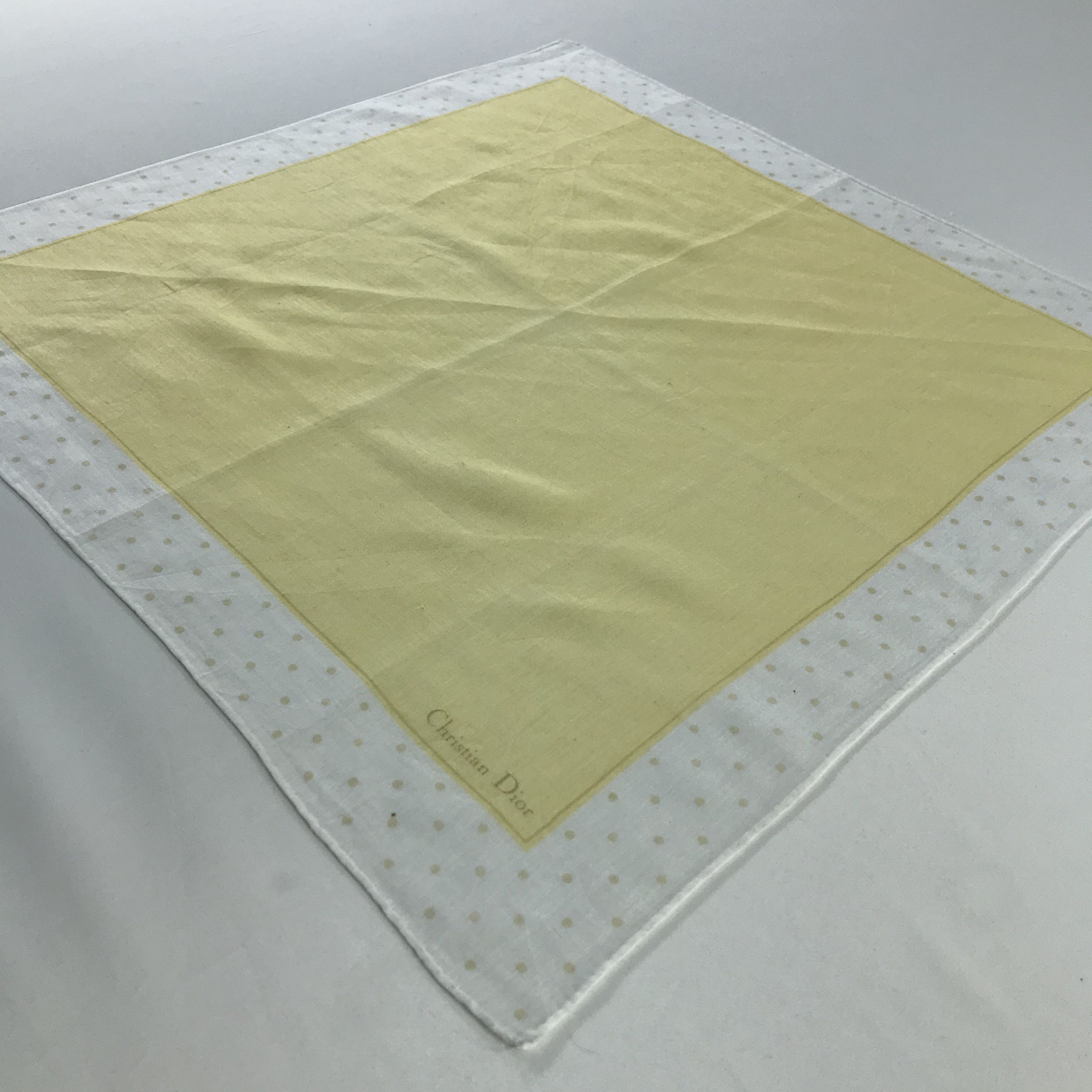 Christian Dior Monsieur × Vintage Christian Dior Bandana / Handkerchief / Neckerchief - S995 Size ONE SIZE - 2 Thumbnail