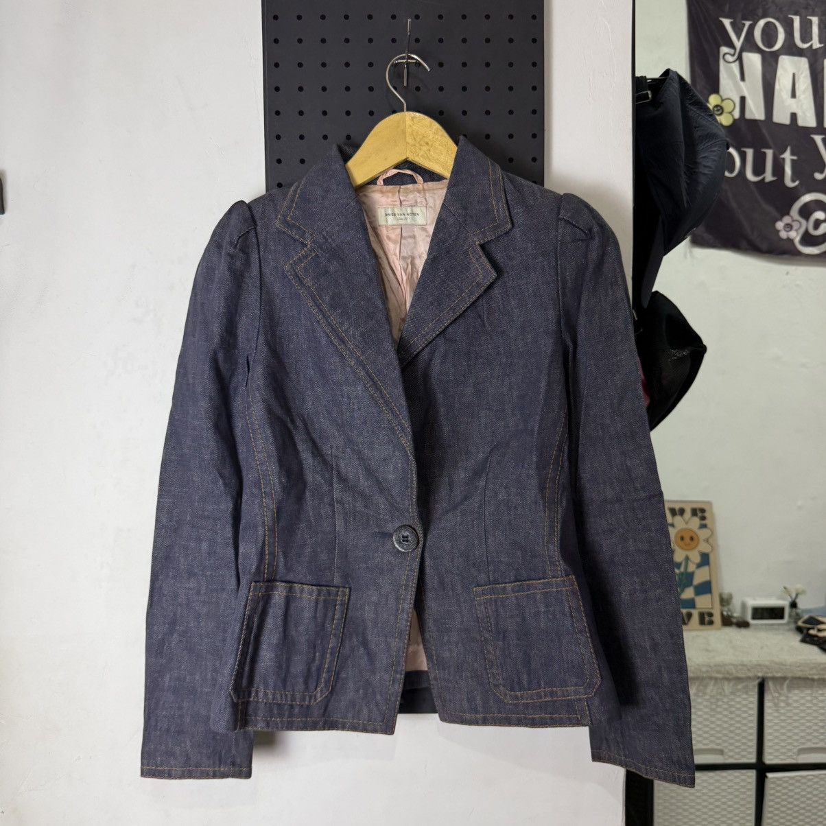 Dries Van Noten Dries Van Noten Blazers denim jacket Size XS / US 0-2 / IT 36-38 - 1 Thumbnail